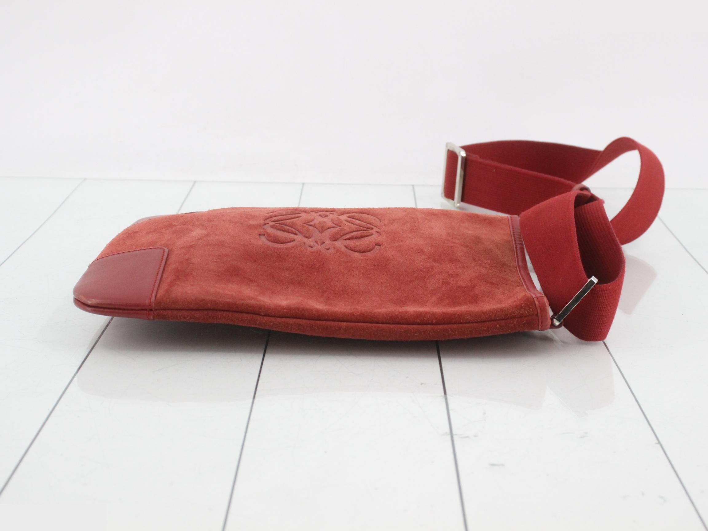 Anagram Suede Bag — view 3