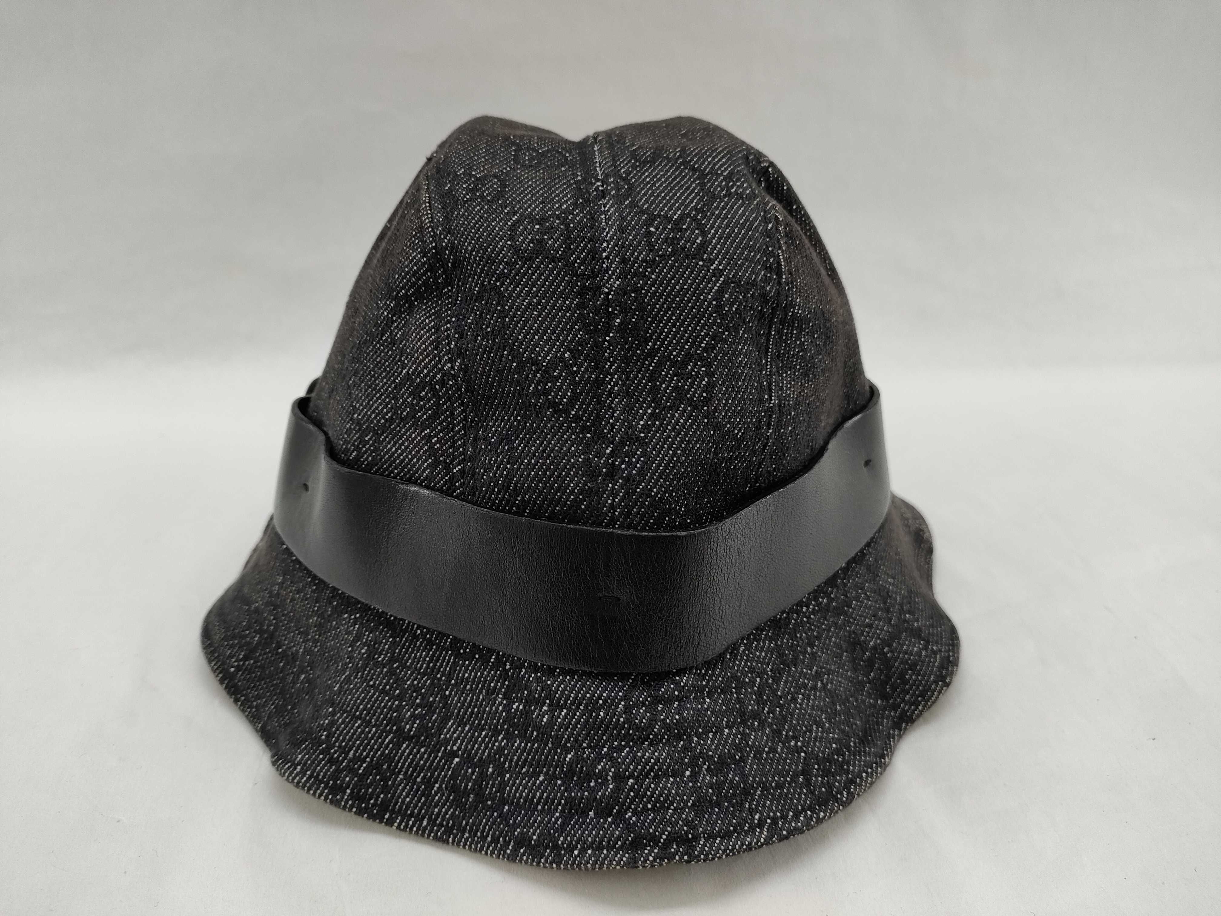 GG canvas black bucket hat and other accessories — view 3