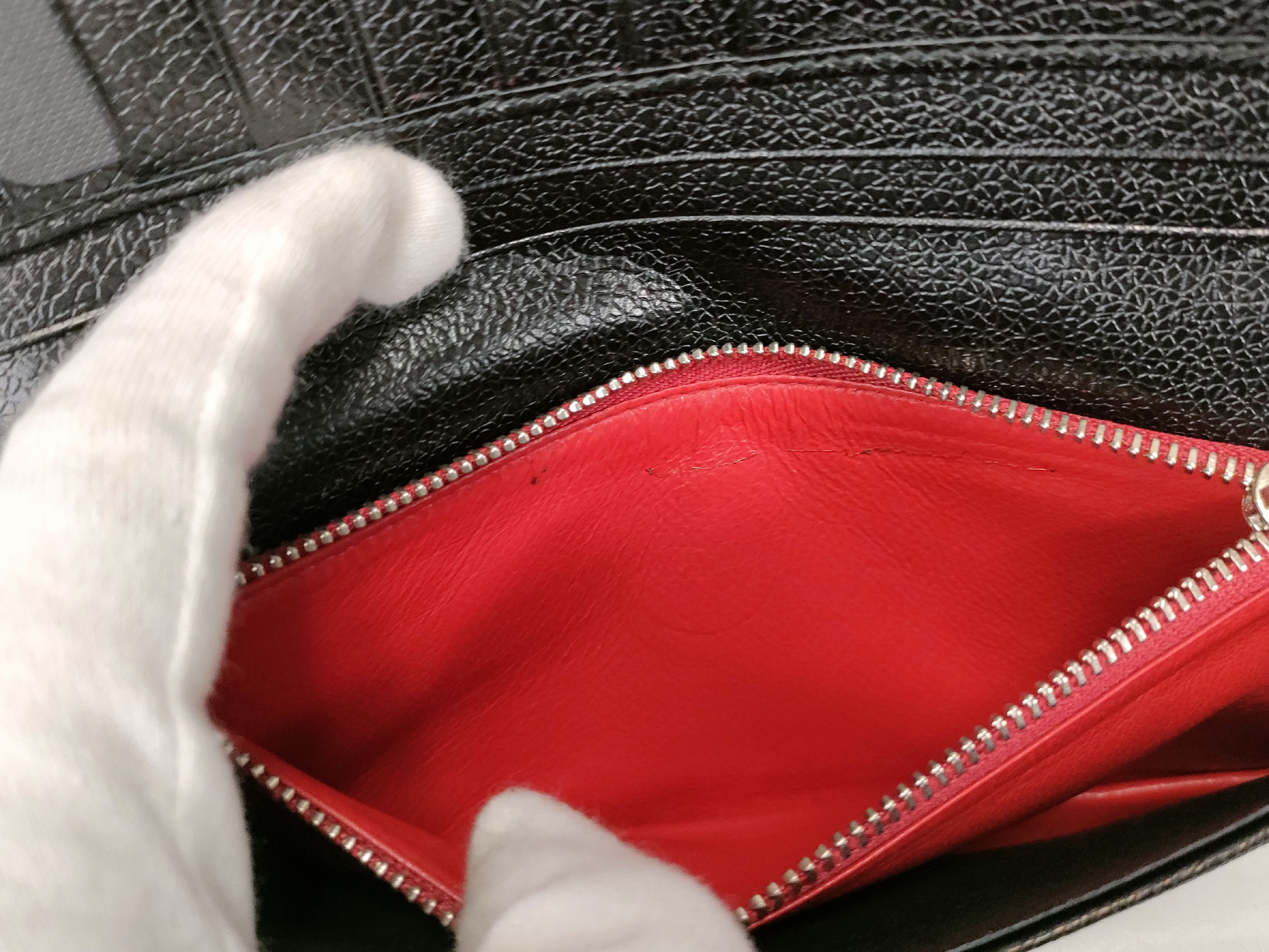Bulgari Leather Logo Clip Long Wallet — view 12