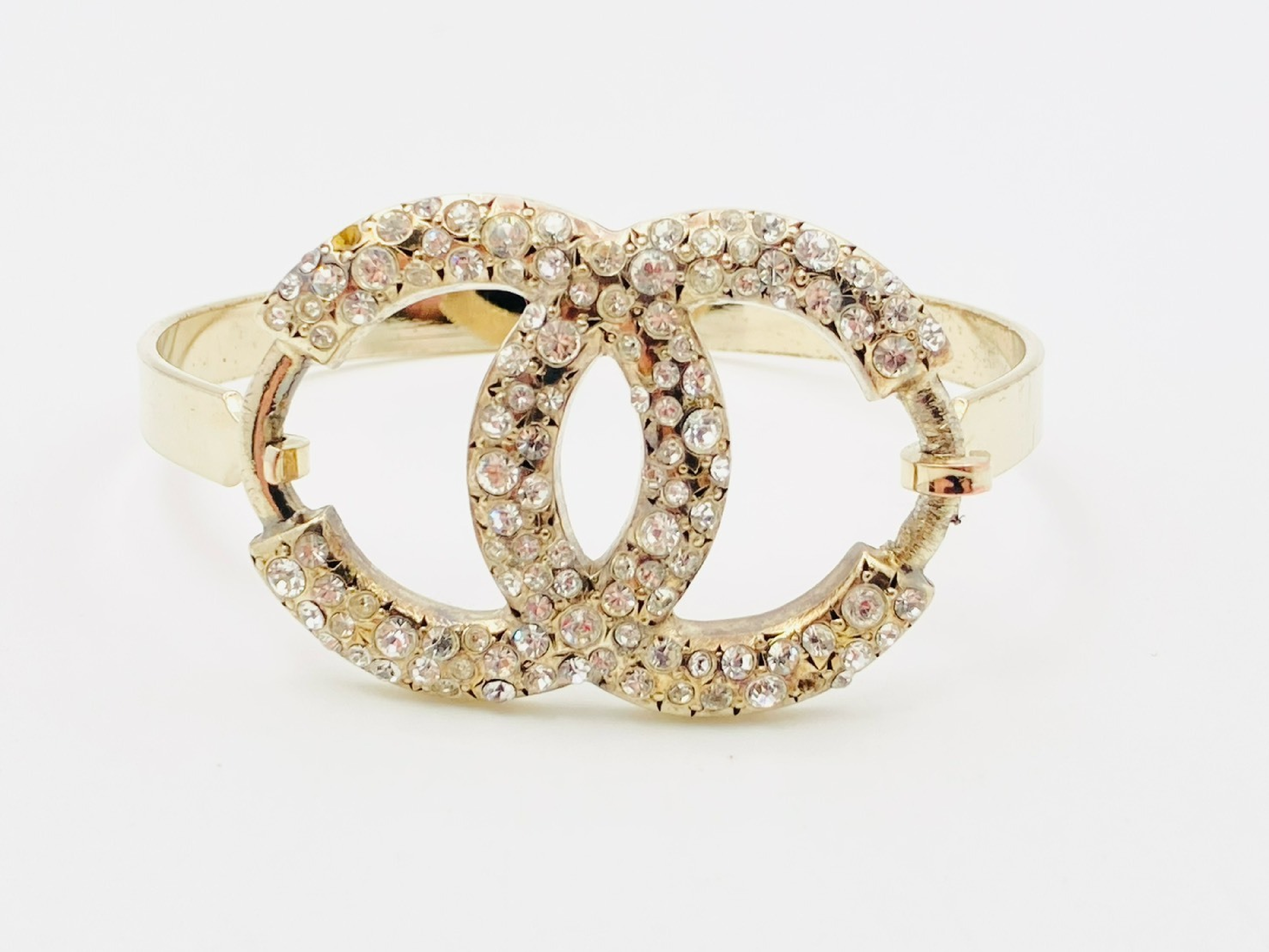 Coco Mark Rhinestone Bangle 04A Bracelet/Bangle