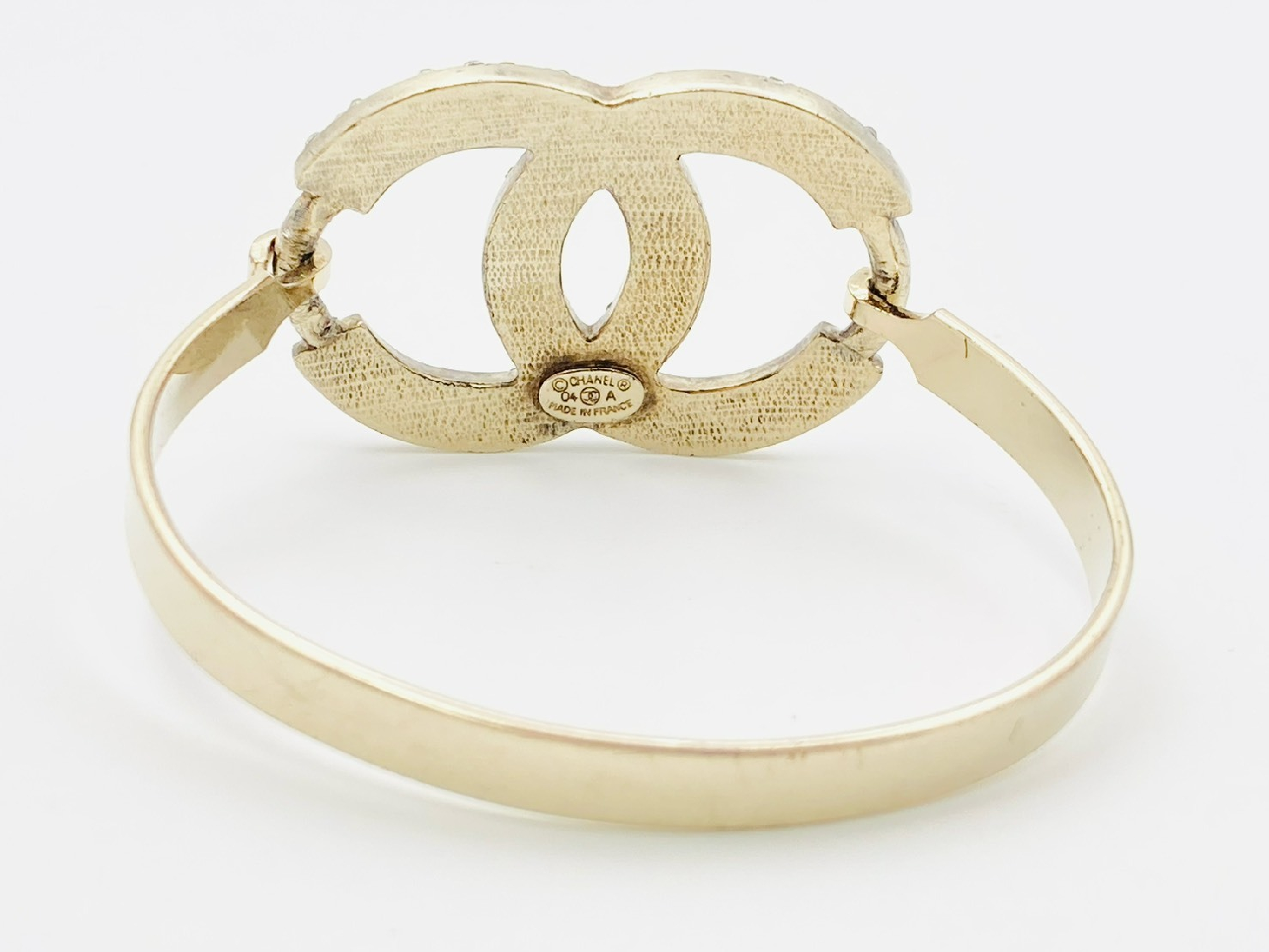Coco Mark Rhinestone Bangle 04A Bracelet/Bangle — view 2