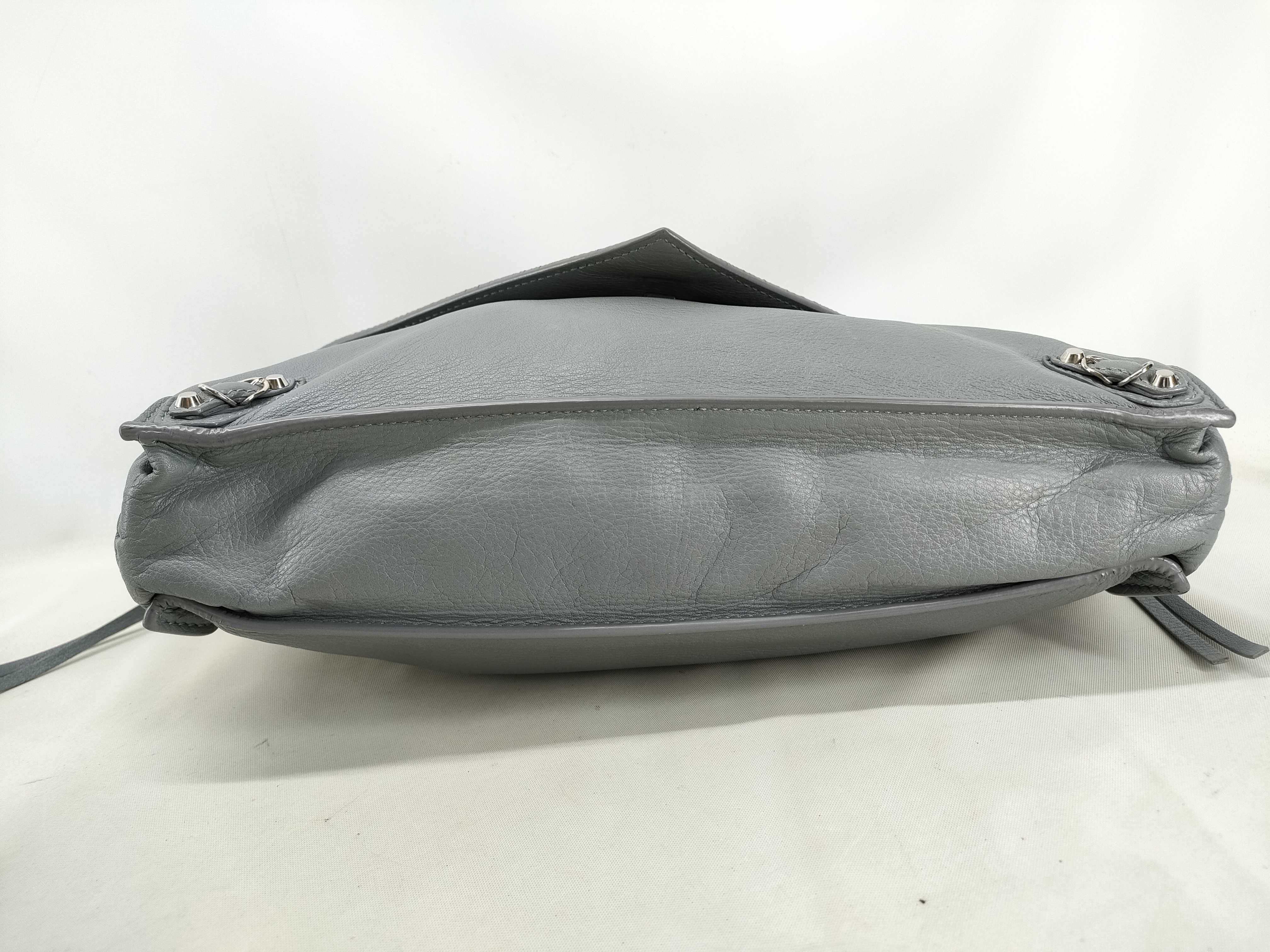 clutch bag, gray, second bag — view 3