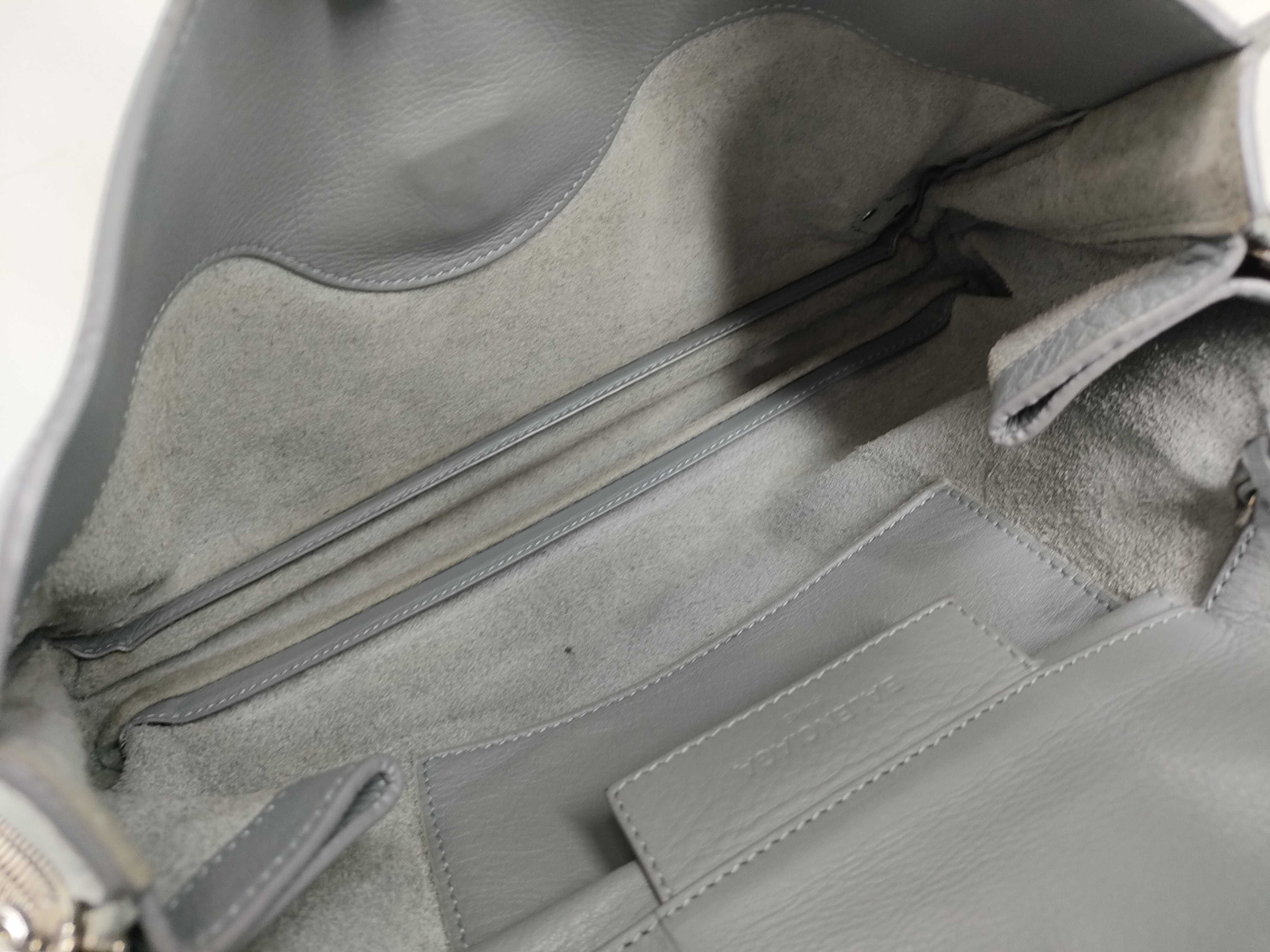 clutch bag, gray, second bag — view 7