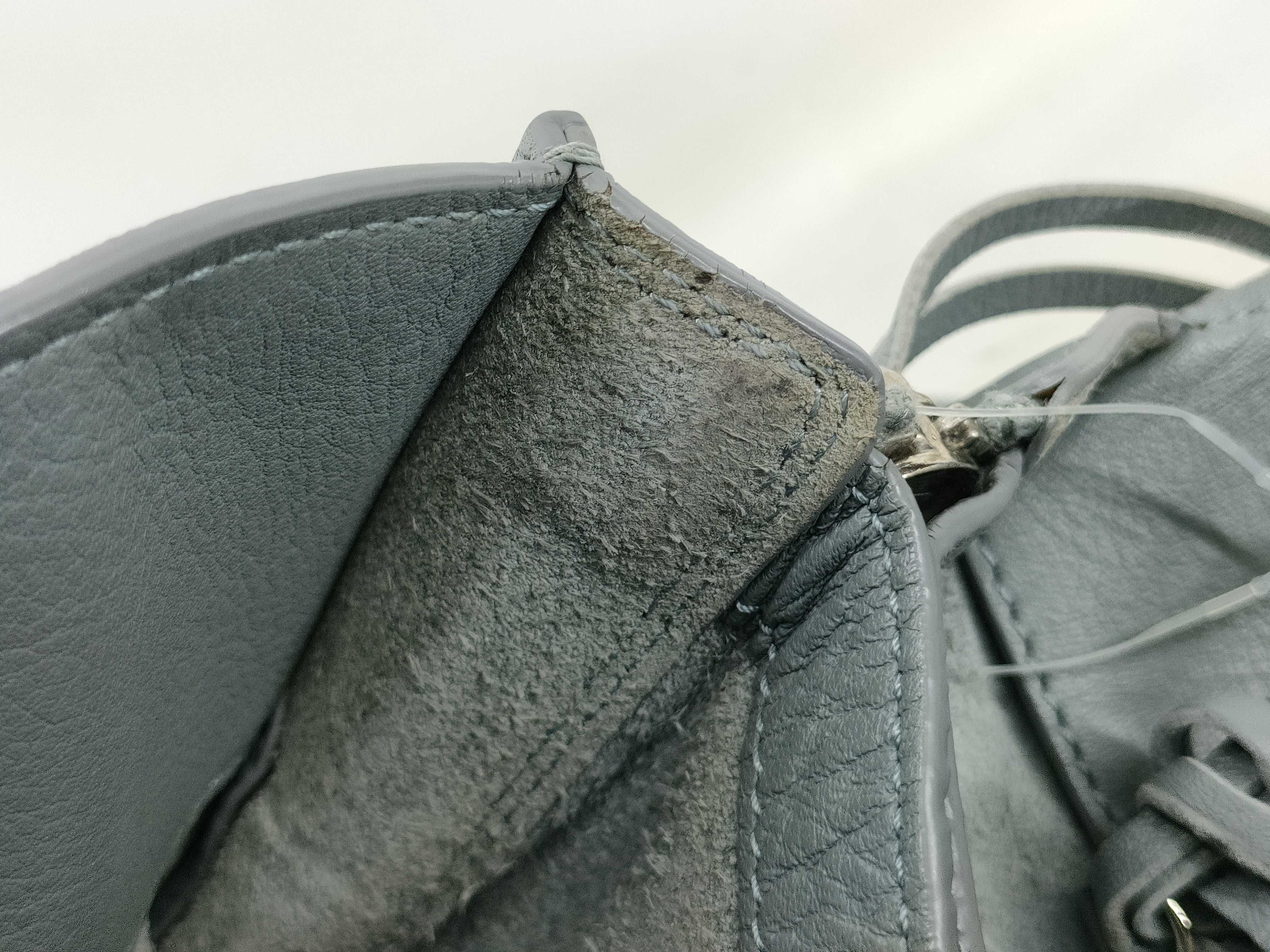 clutch bag, gray, second bag — view 8