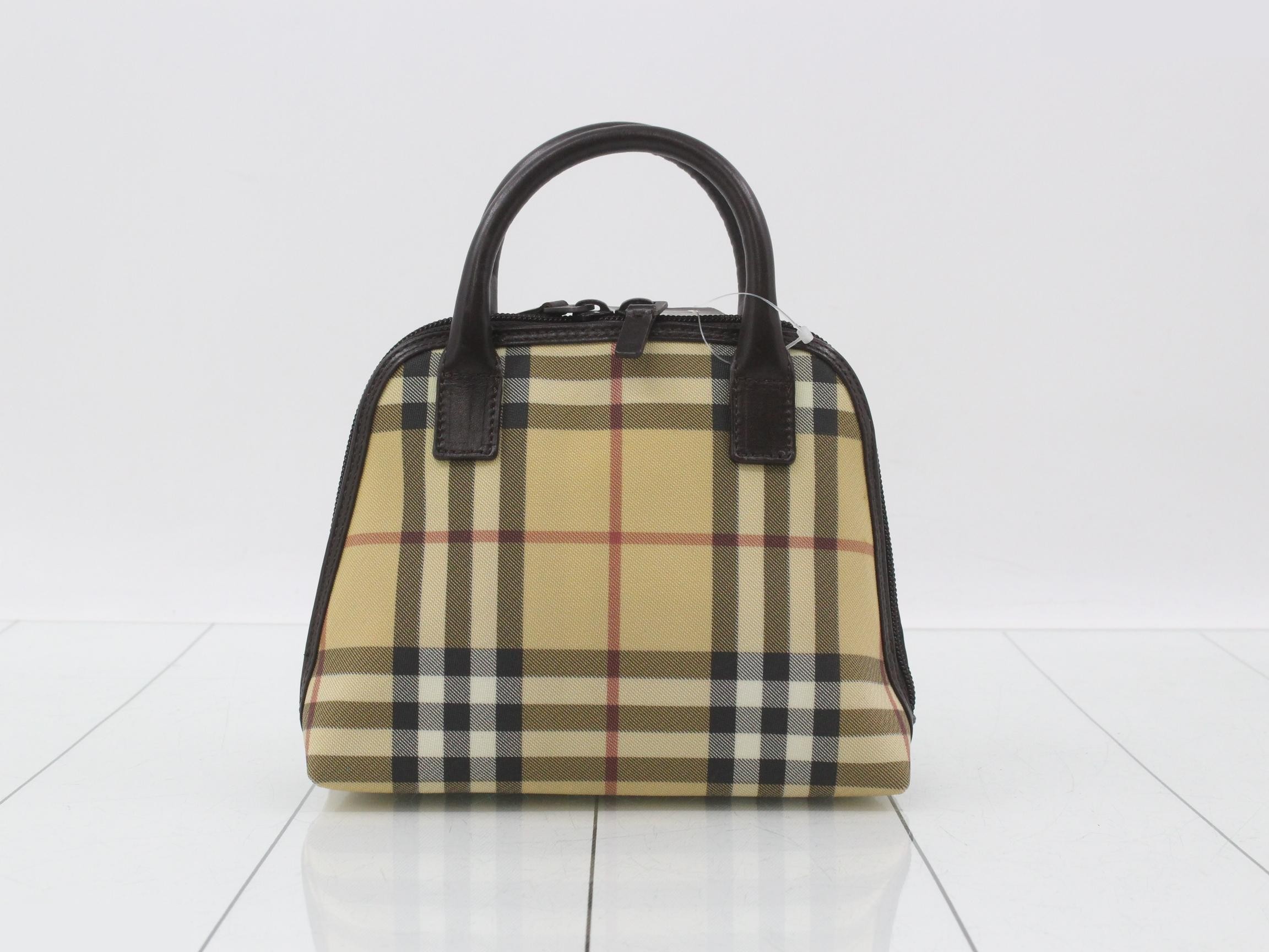 Nova Check PVC Handbag — view 2