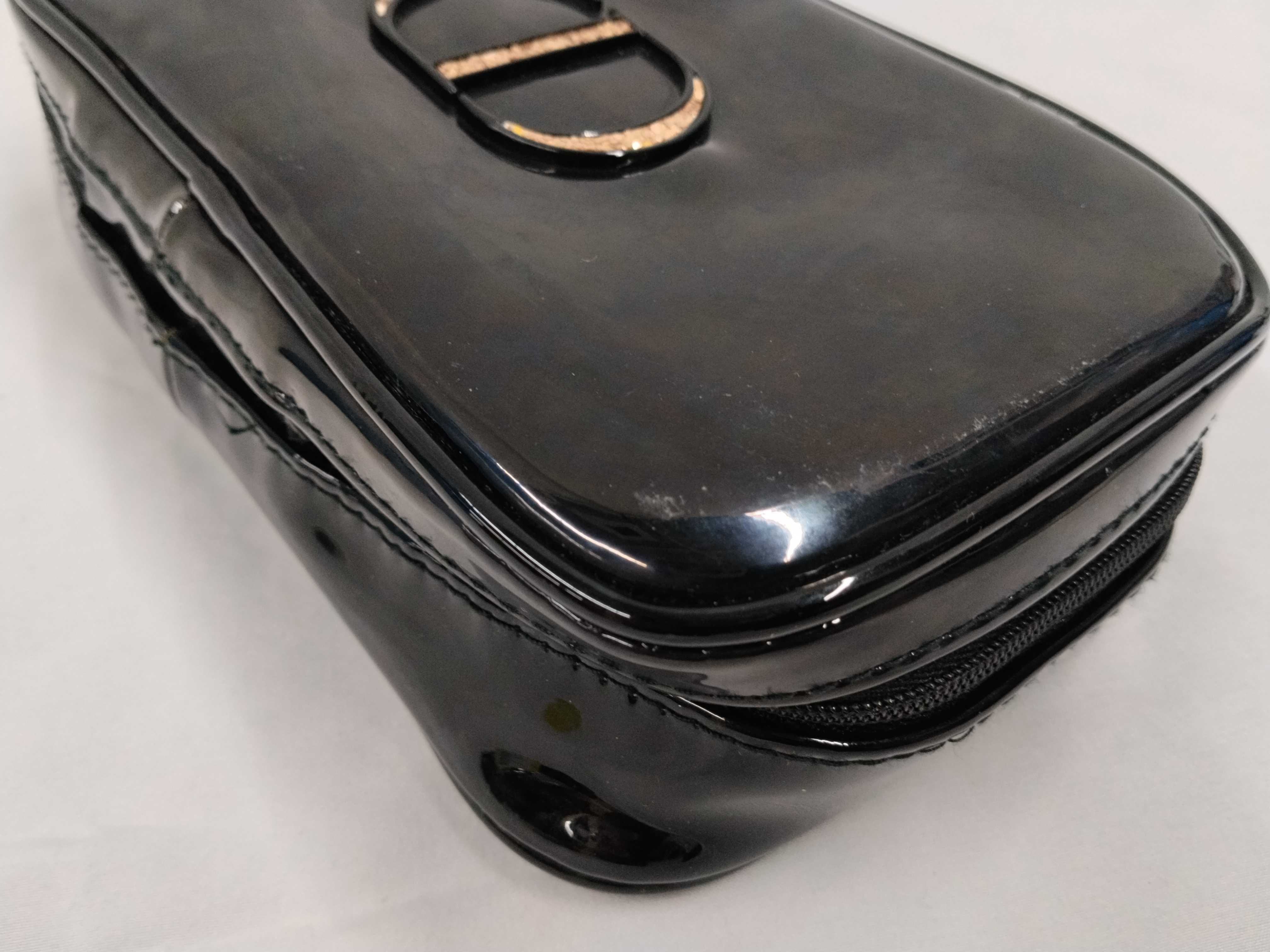 enamel cosmetic pouch — view 3