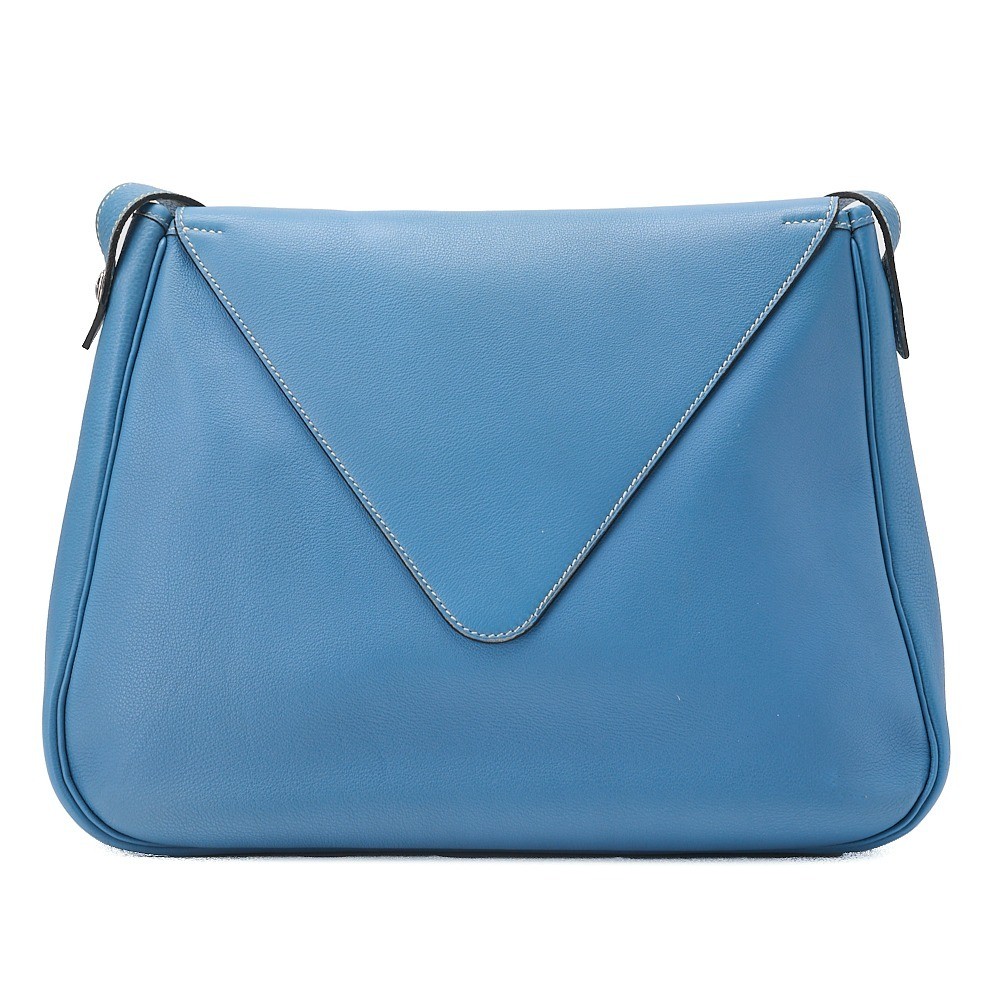 Christine Taurillon Clemence, Blue Jean, Silver Hardware, C Stamp — view 2