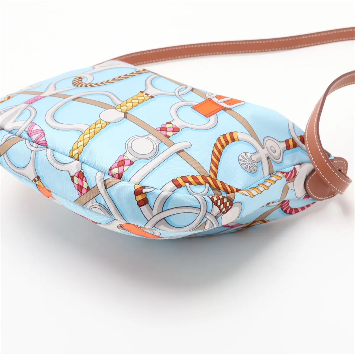 Hermès Sursoy To Go Silk x Veau Swift Multicolor Silver Hardware B: 2023 — view 3