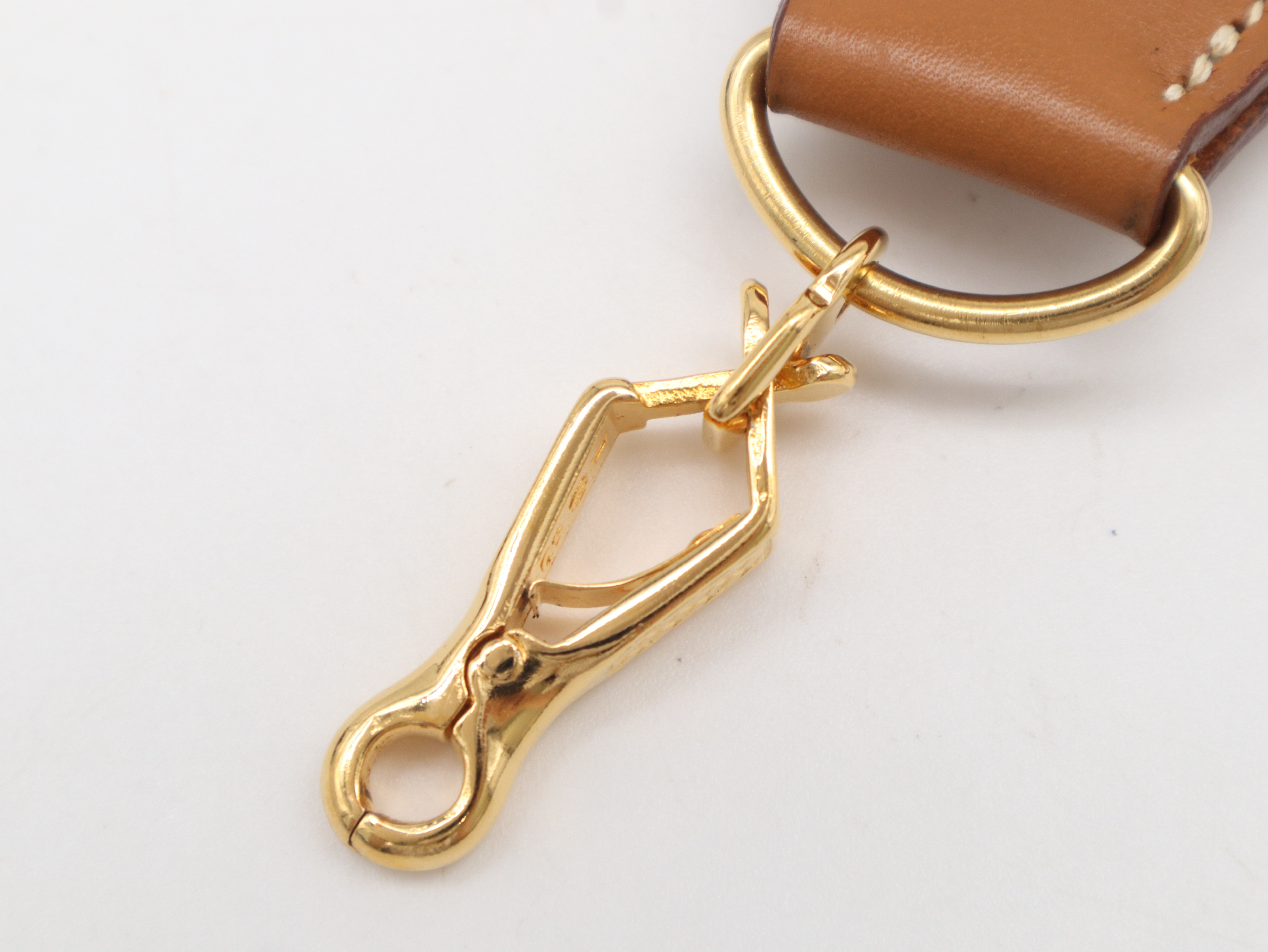 Evelyne shoulder strap, brown strap — view 3