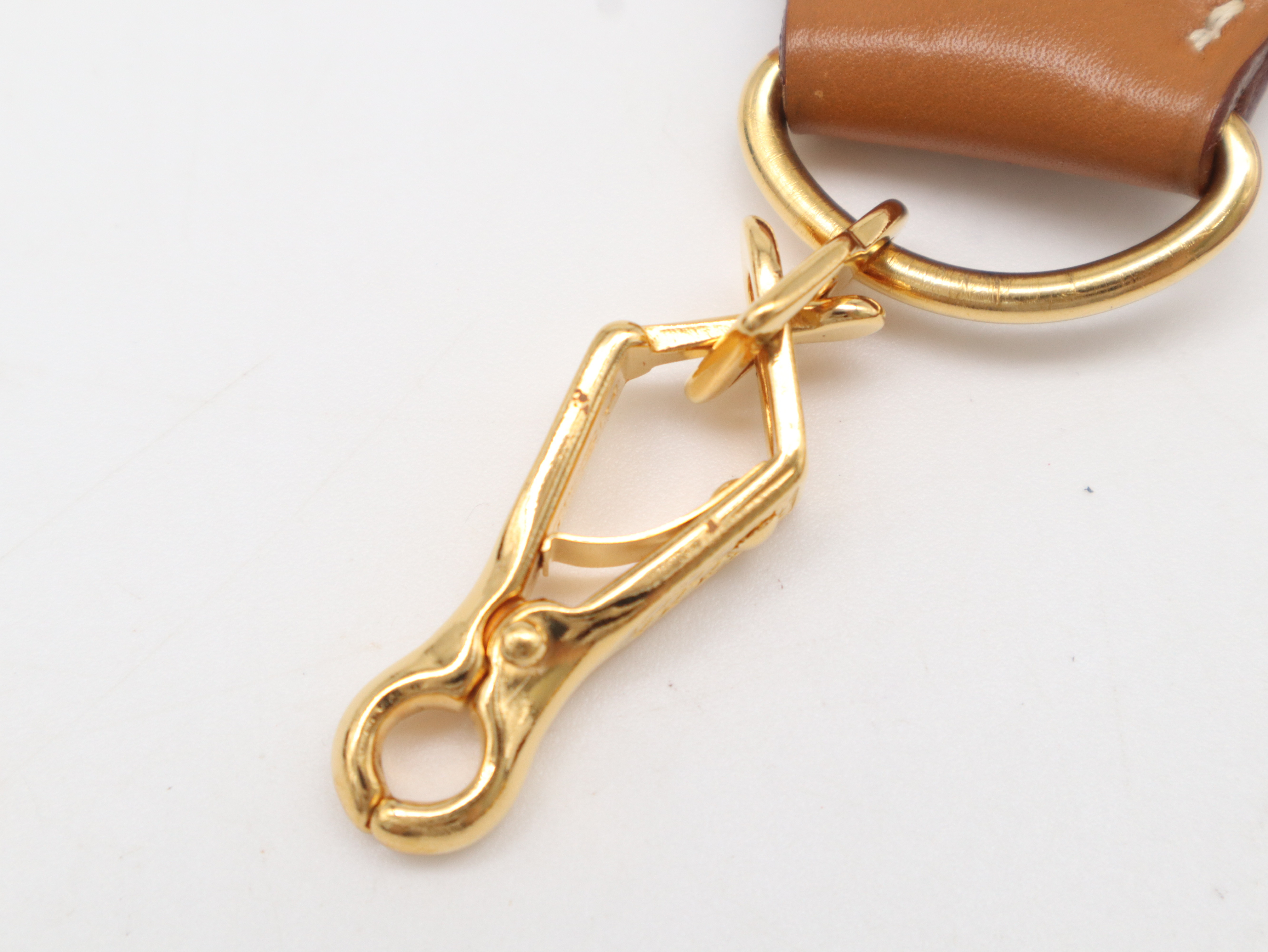 Evelyne shoulder strap, brown strap — view 4