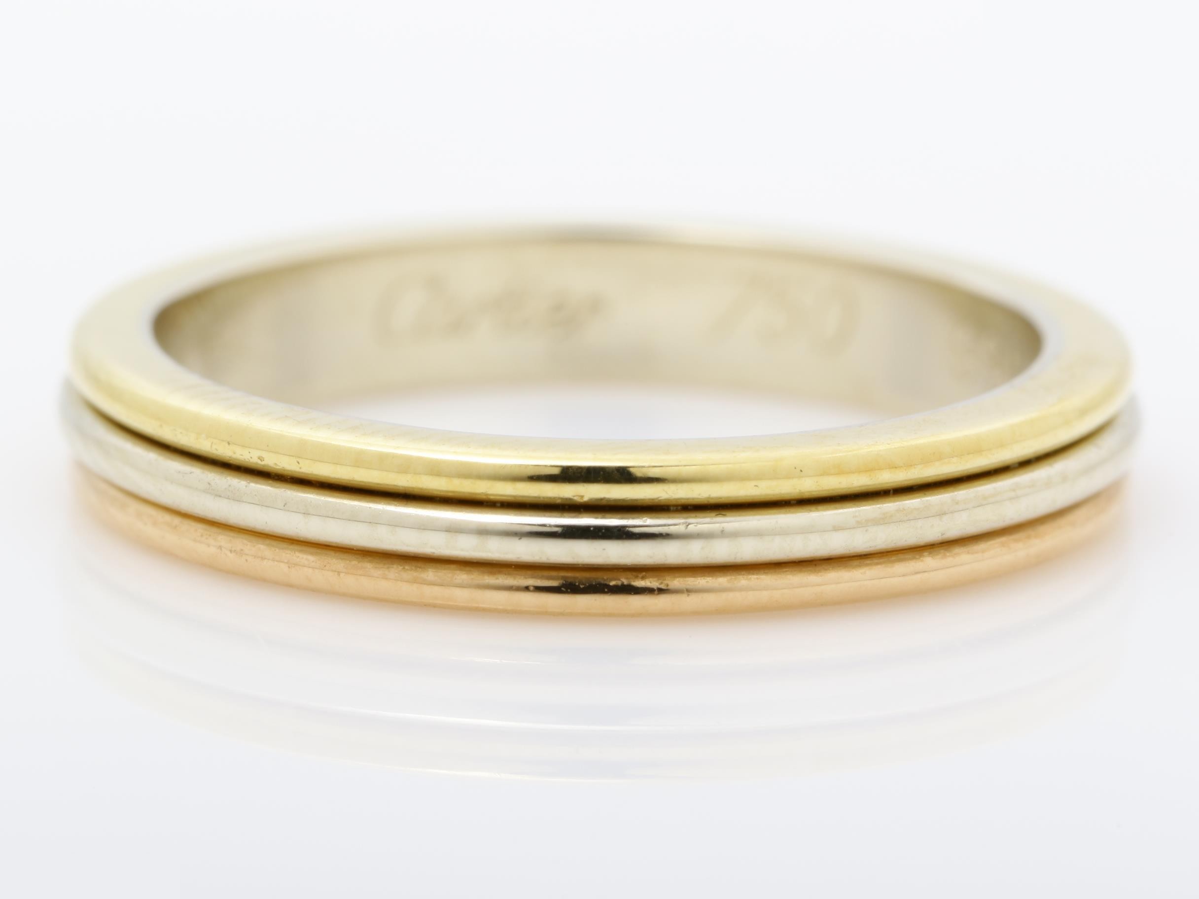 Other line: Precious metal ring, 750, 3.4g, #48 — view 2