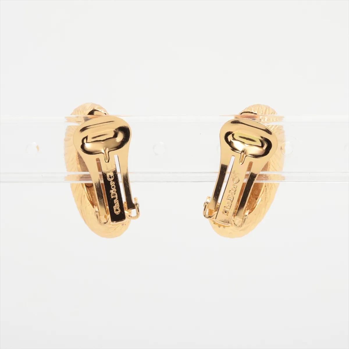 Earrings (Pair) GP Gold Hoop Earrings — view 3