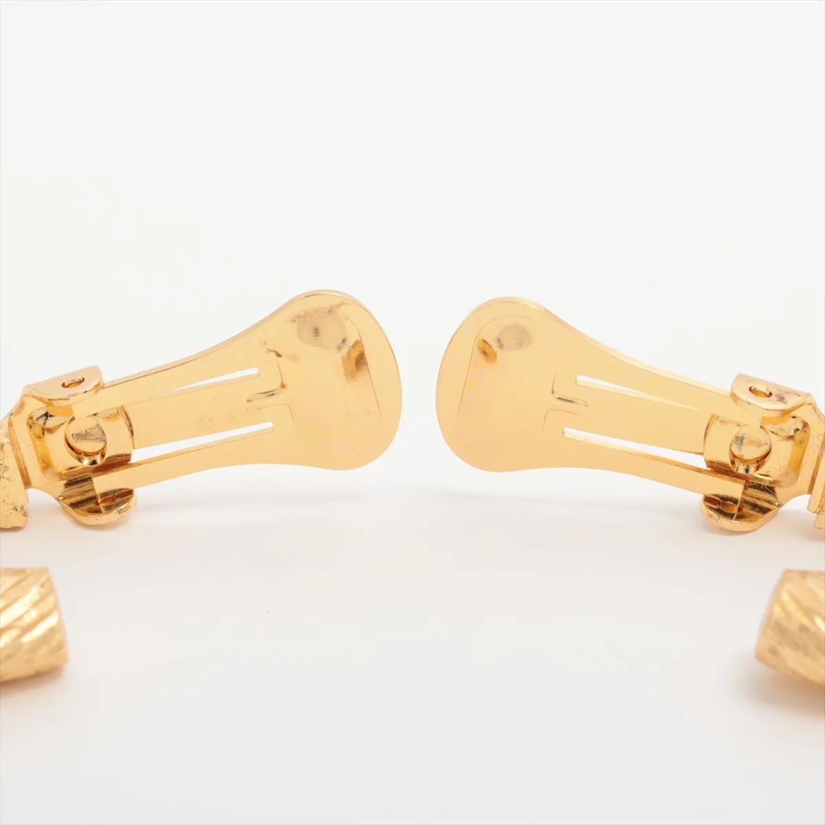 Earrings (Pair) GP Gold Hoop Earrings — view 4