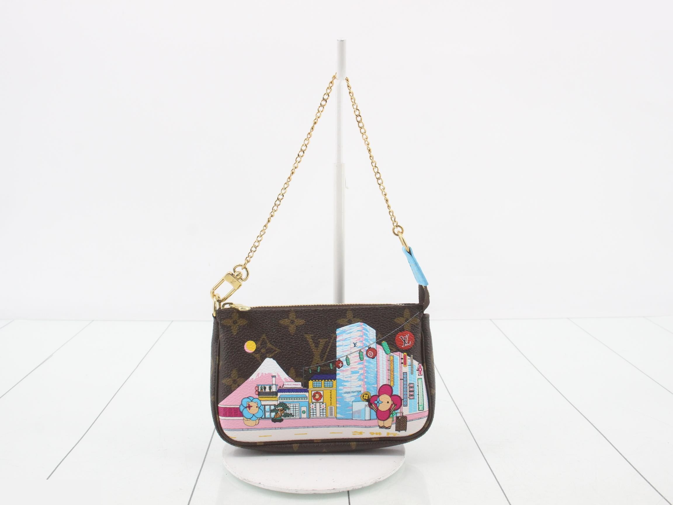 M81637 Mini Pochette Accessoires, Dust Bag, Box