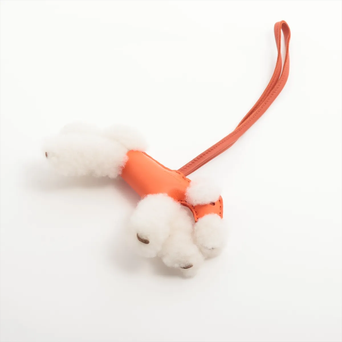 Buddy U:2022 Charm Anyomilo Orange Poppy Thread Fuzzing — view 2