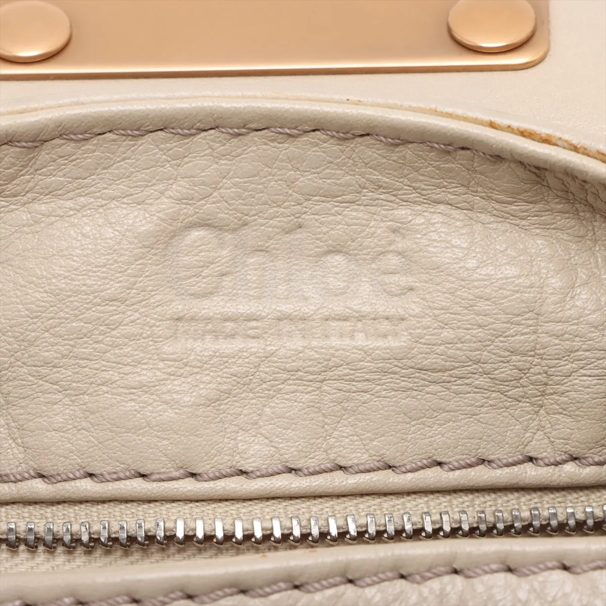 paddington leather handbag white — view 12