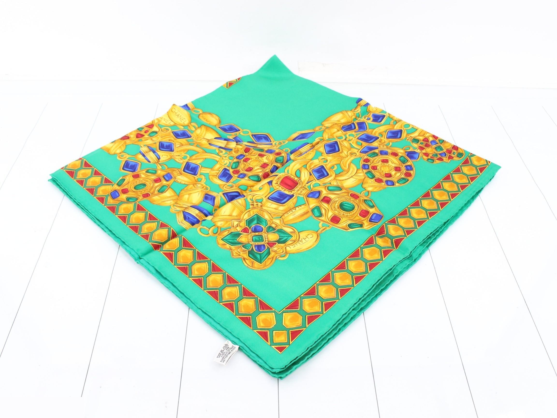 Large silk scarf — view 2
