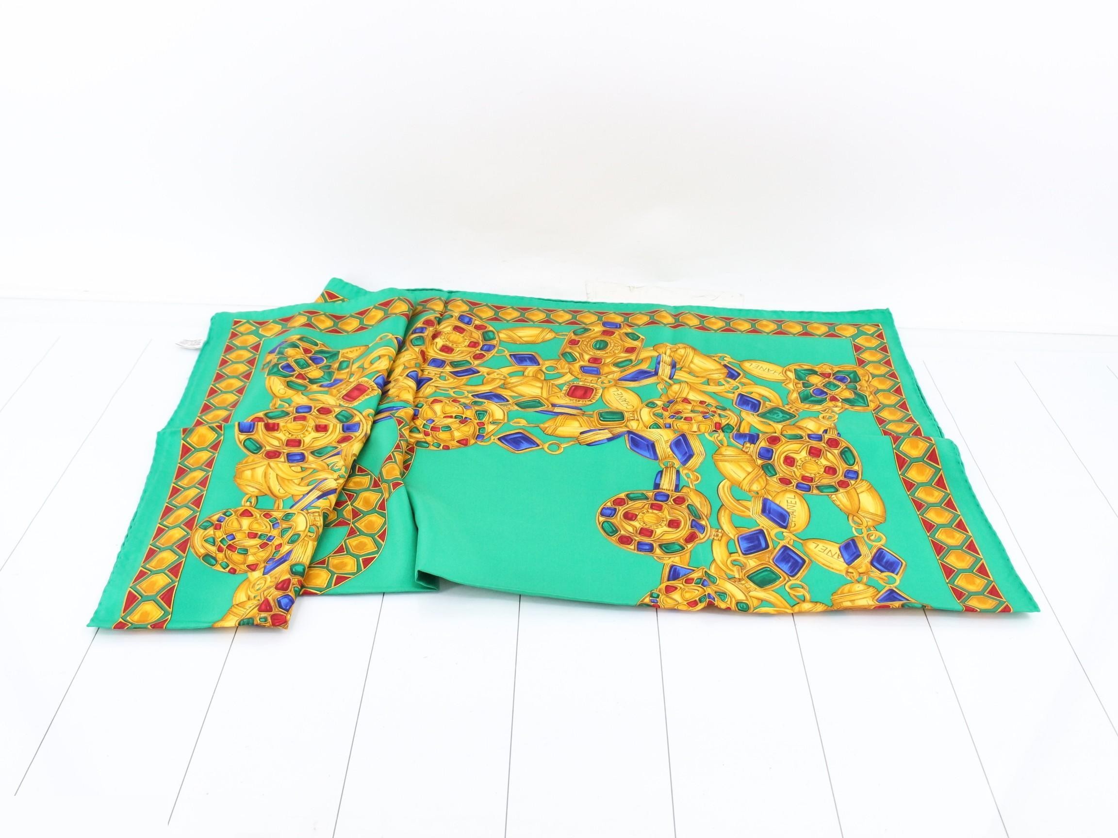 Large silk scarf — view 3