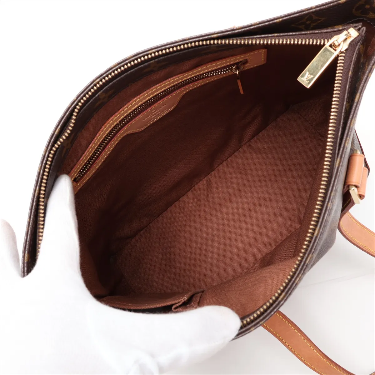 Monogram Cabas Piano M51148 DU1012 Brown — view 7