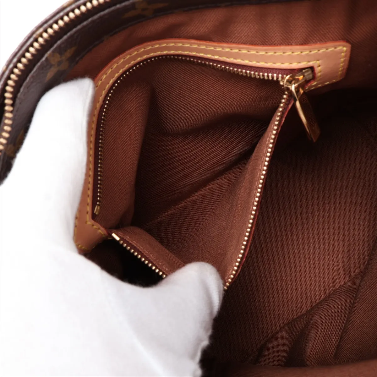 Monogram Cabas Piano M51148 DU1012 Brown — view 8