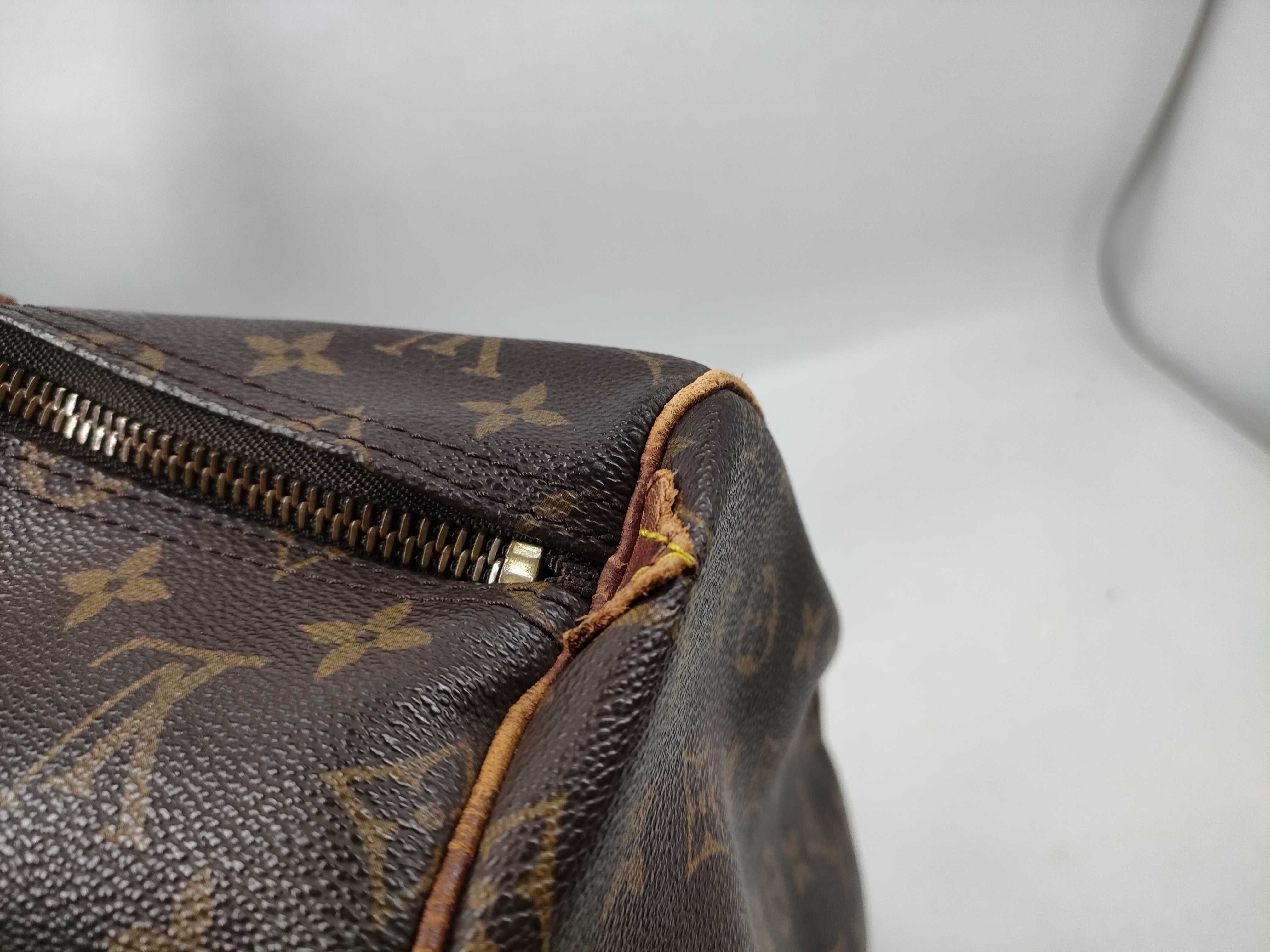 Monogram Keepall Boston bag (with aftermarket screws used) — view 7
