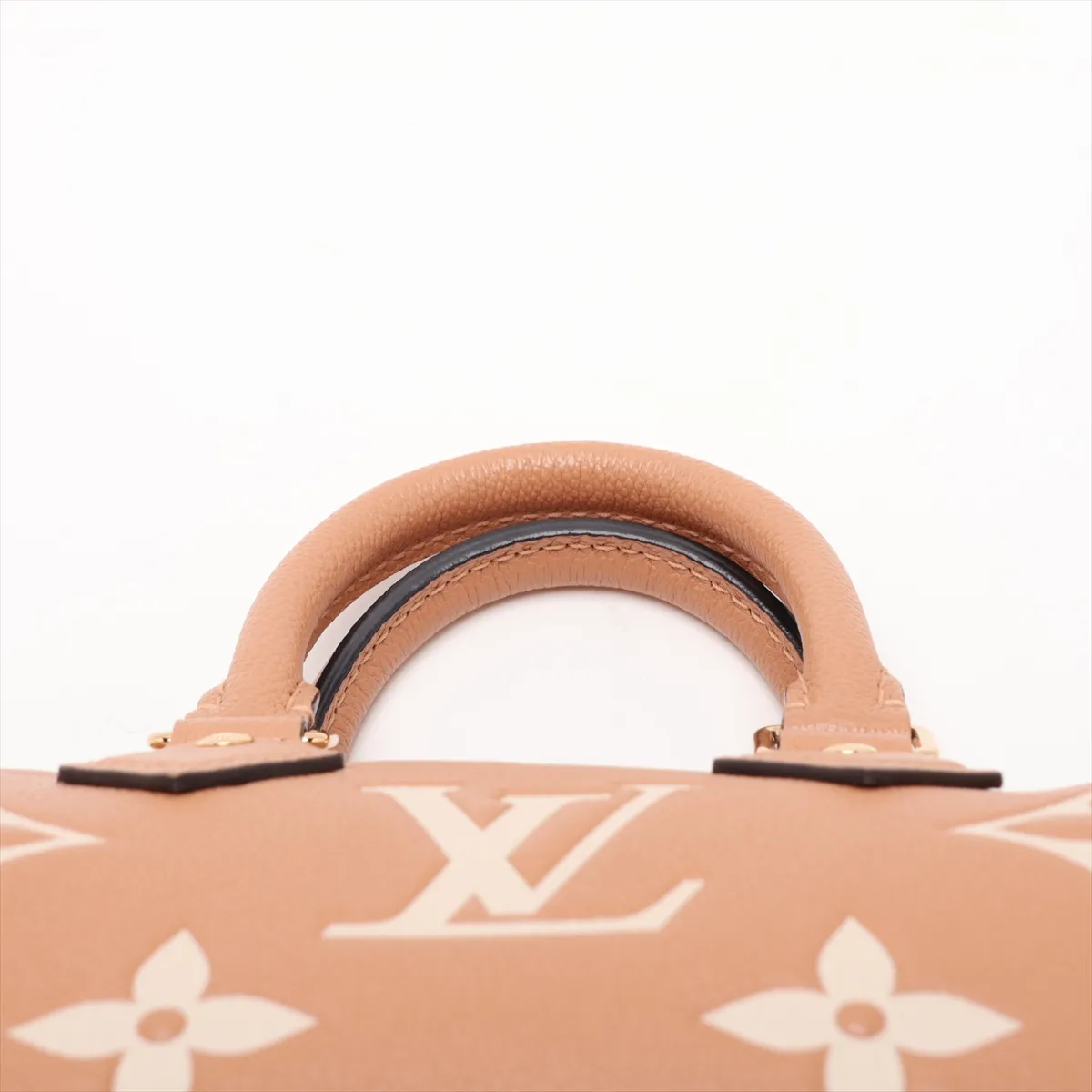 Bicolor Monogram Empreinte Speedy Bandoulière 20 M12713 Orange x Beige (RFID detected) — view 6