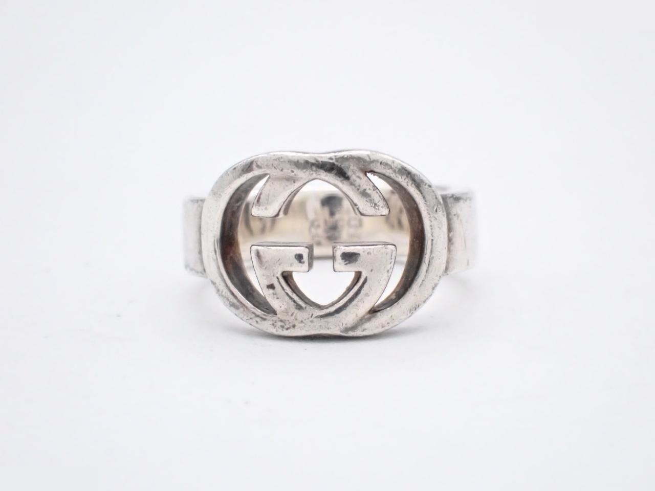 Interlocking Ring, 925 Sterling Silver, 4.4g, Size #7