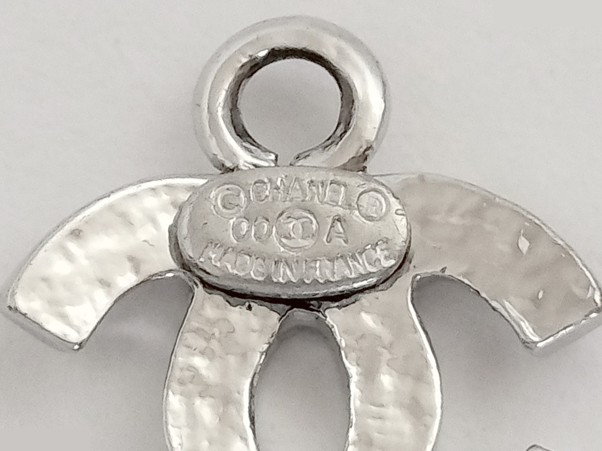 Coco Hoop Silver Earrings — view 4