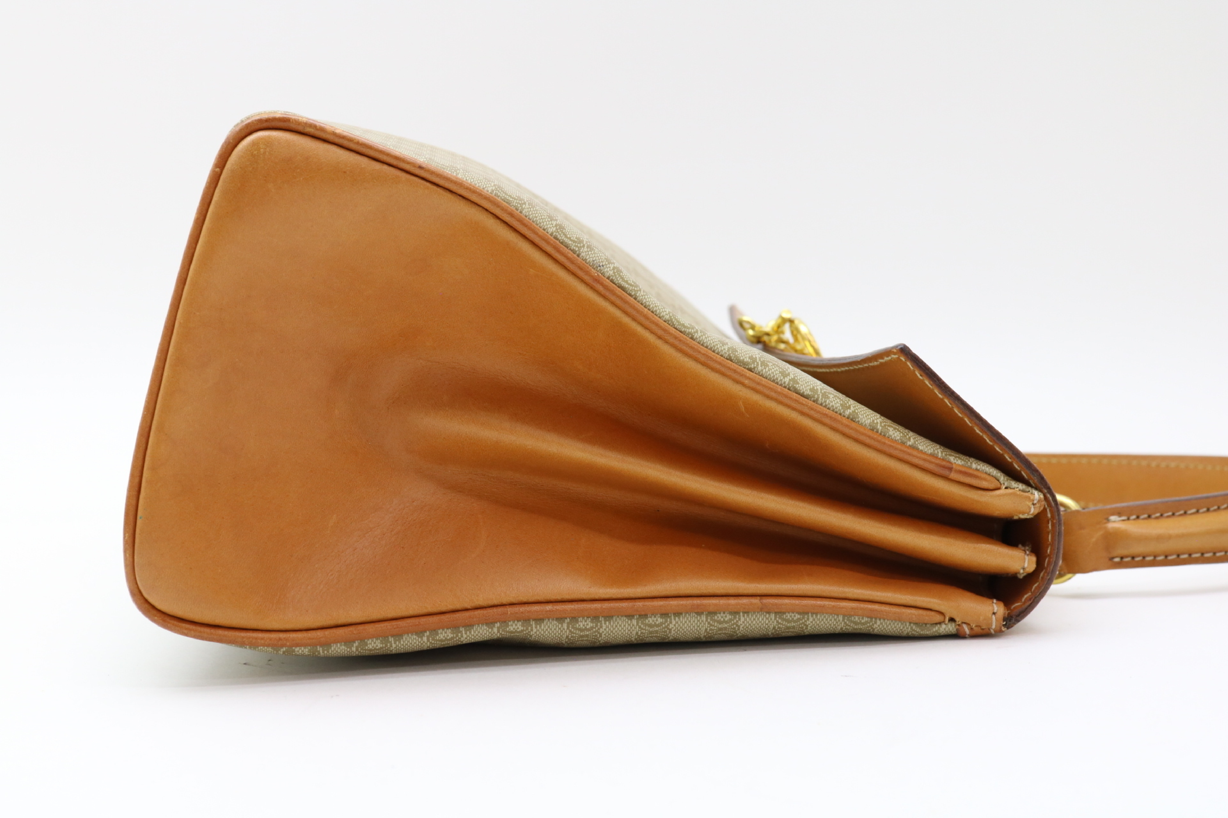 Macadam Leather Gancini Chain Handbag — view 4