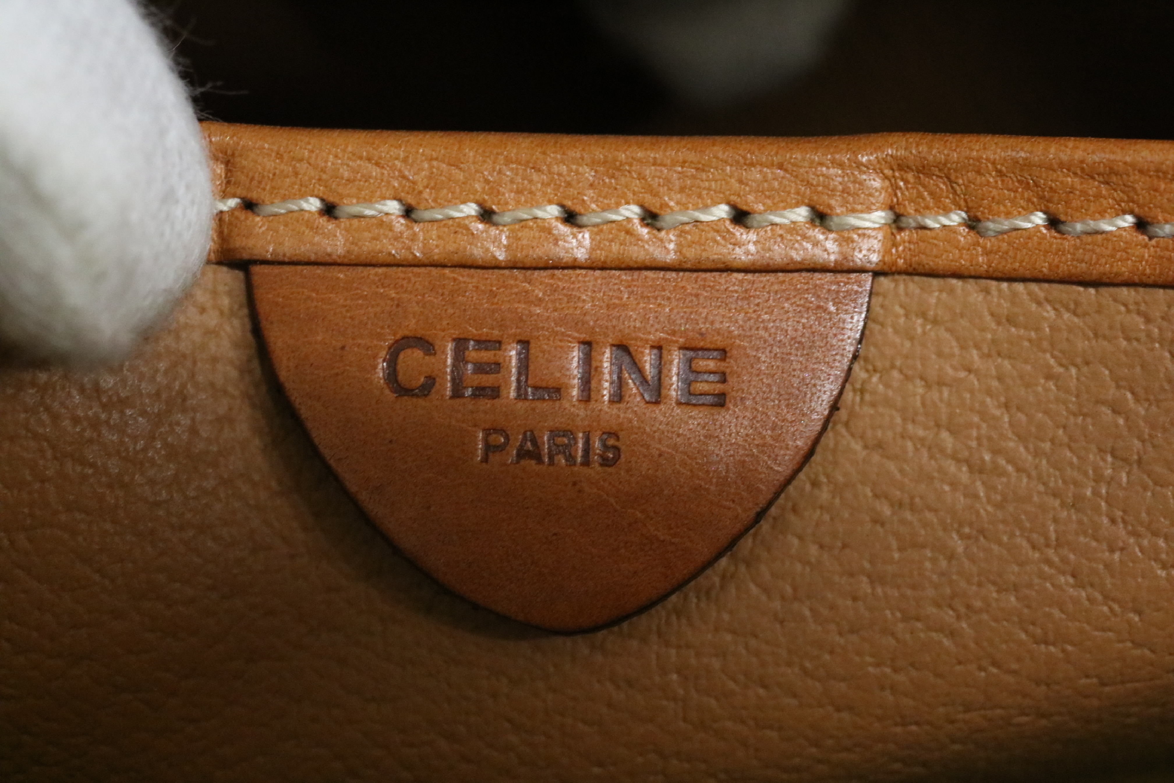 Macadam Leather Gancini Chain Handbag — view 10