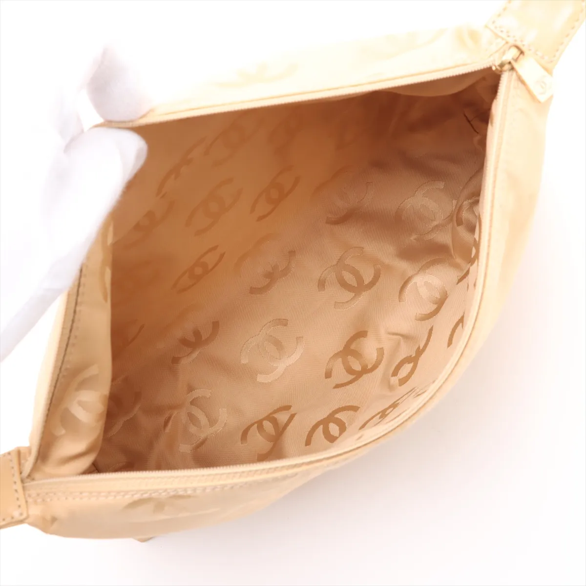 Wild Stitch Leather Tote Bag Beige Gold Hardware 7475418 No. 7 — view 11