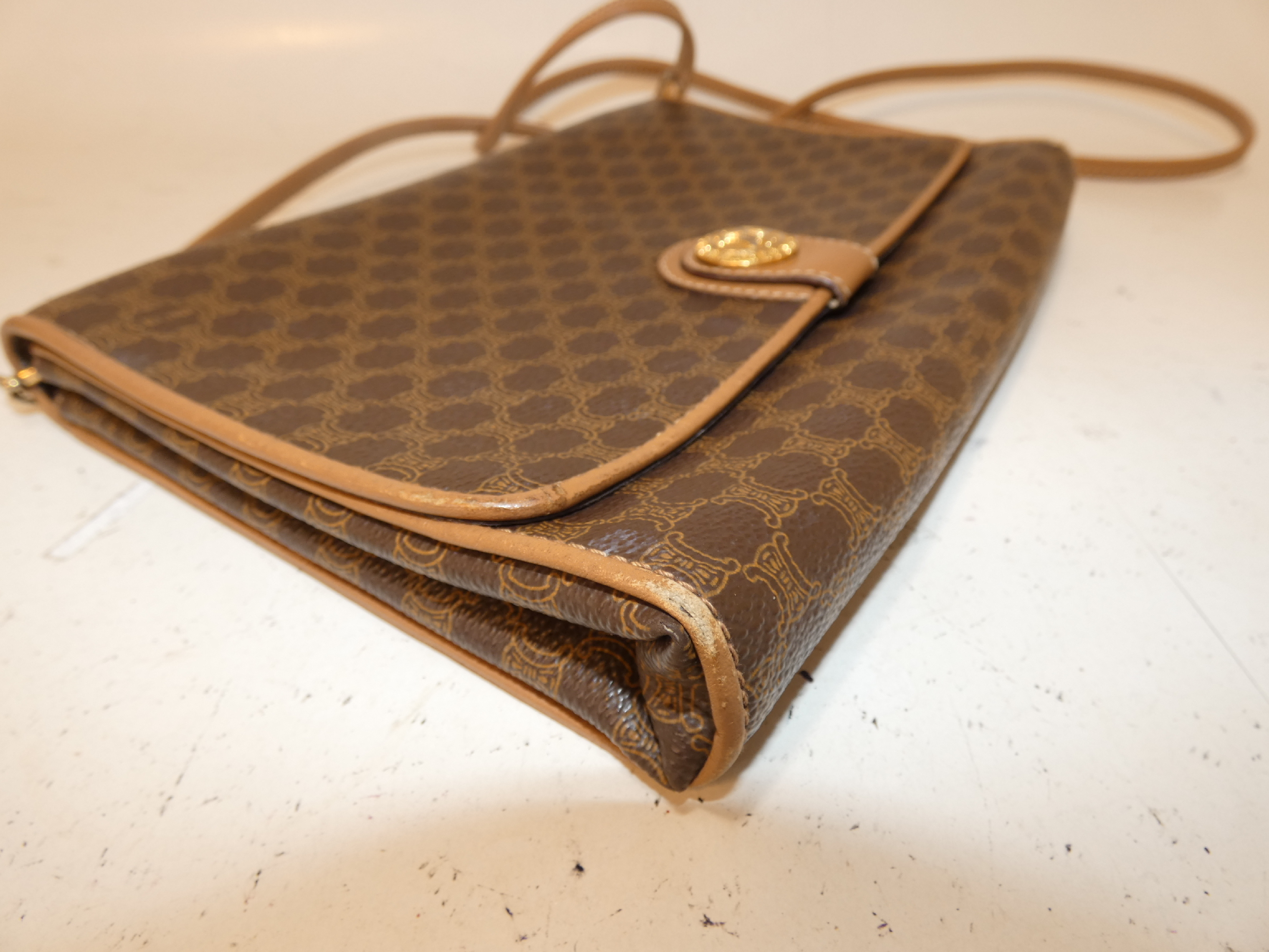 Macadam PVC Front Logo Pochette Shoulder Bag — view 6