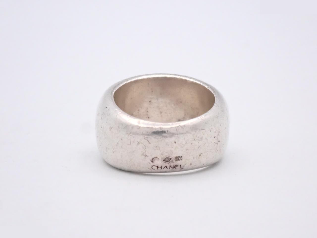 Logo Initial Ring, SV925/18.6g, Size #11 — view 2