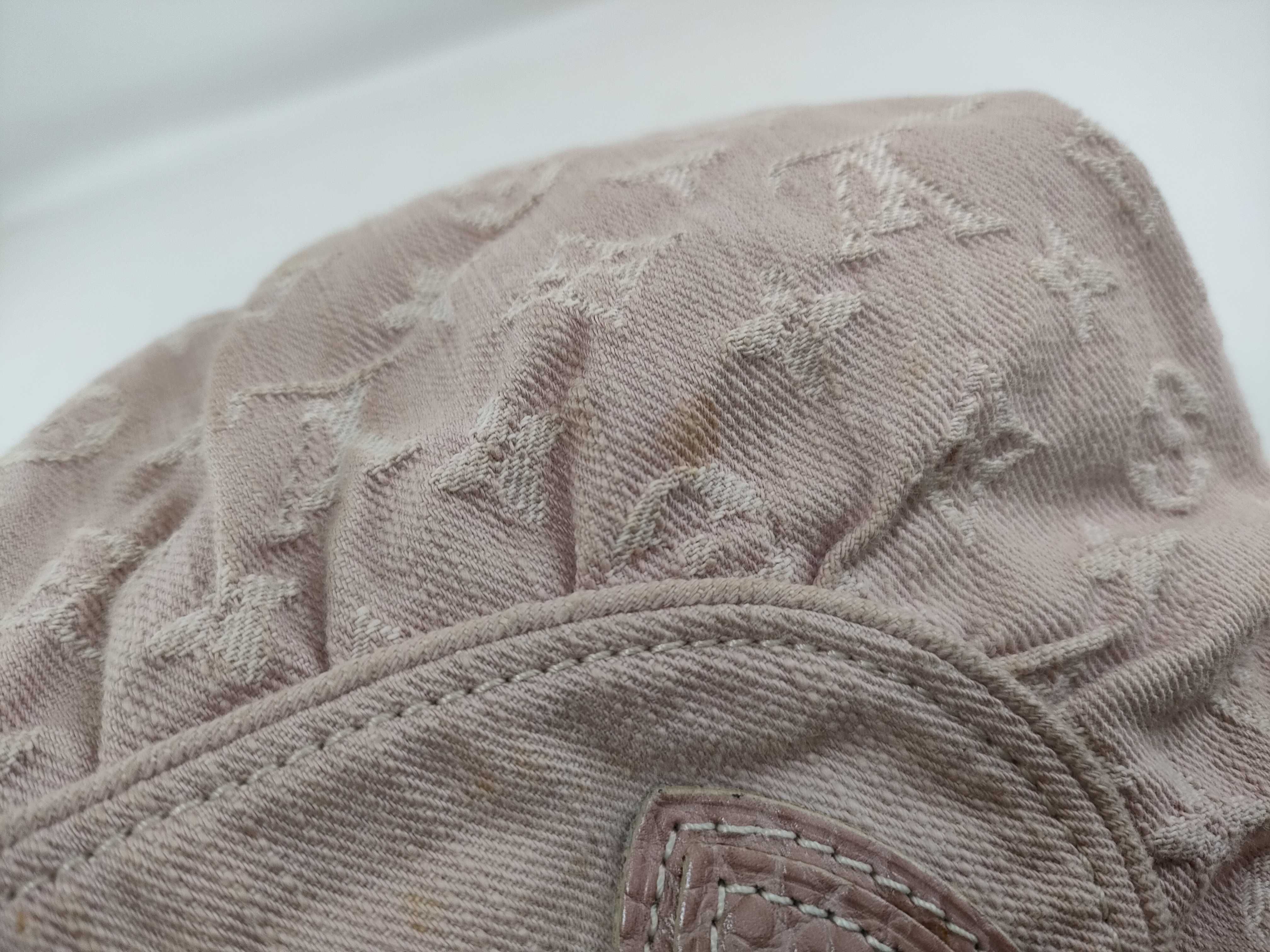 Monogram Denim Neo Cavie MM Handbag — view 11