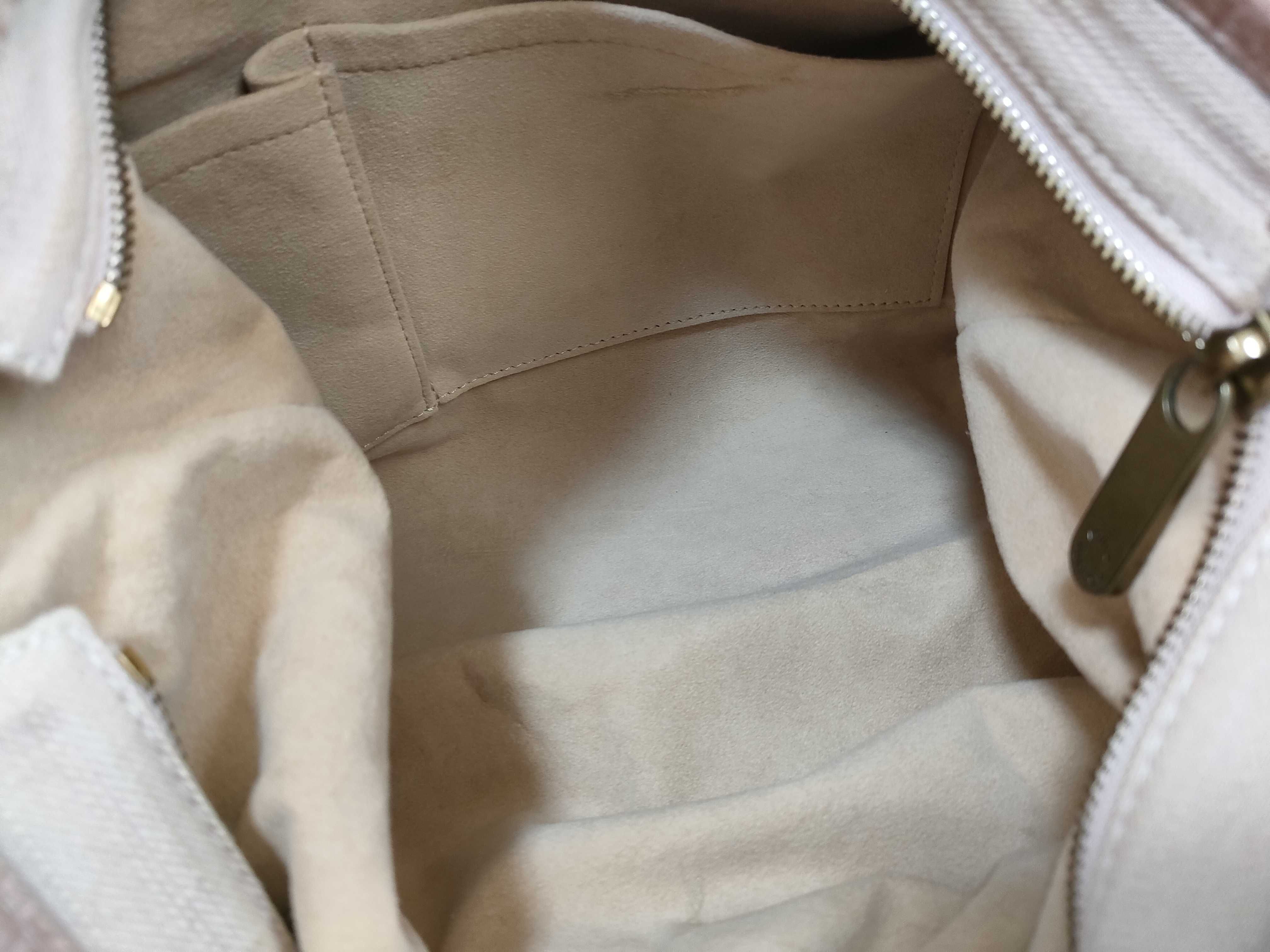 Monogram Denim Neo Cavie MM Handbag — view 12