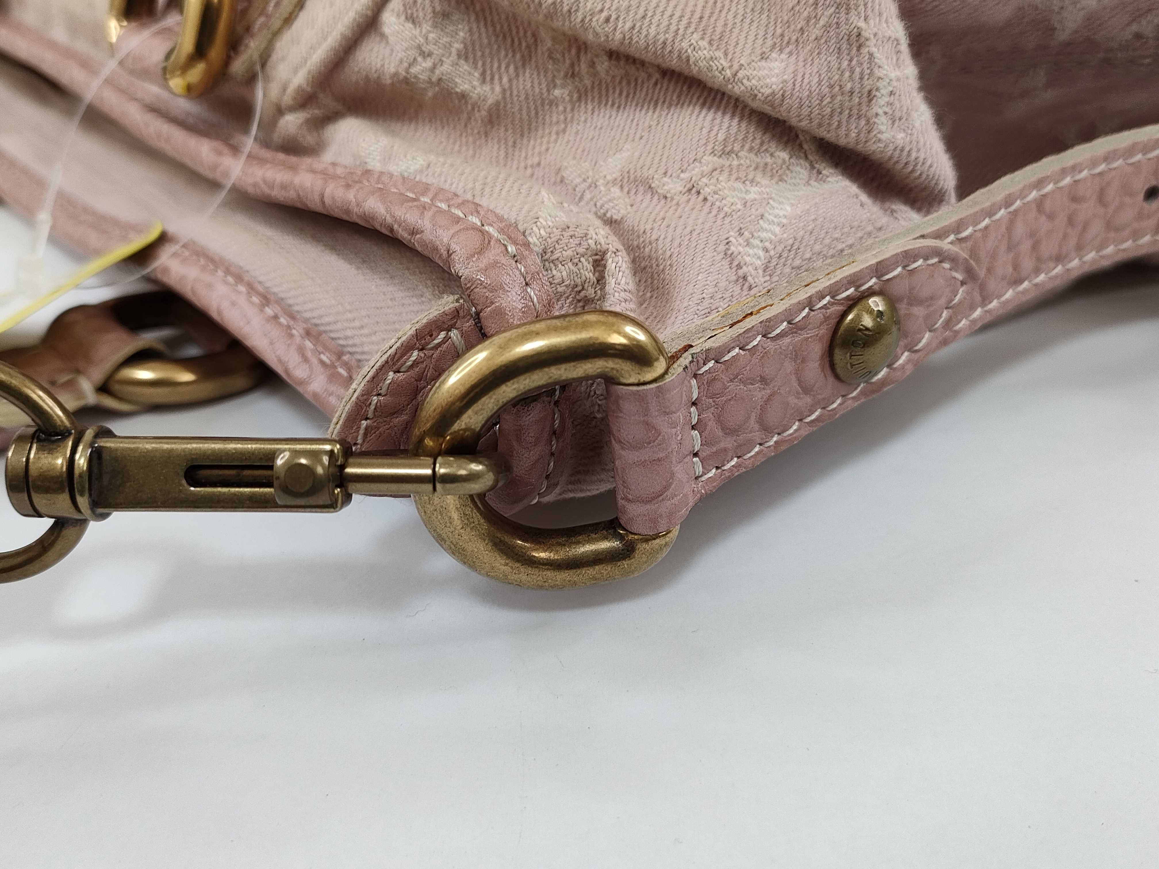 Monogram Denim Neo Cavie MM Handbag — view 10
