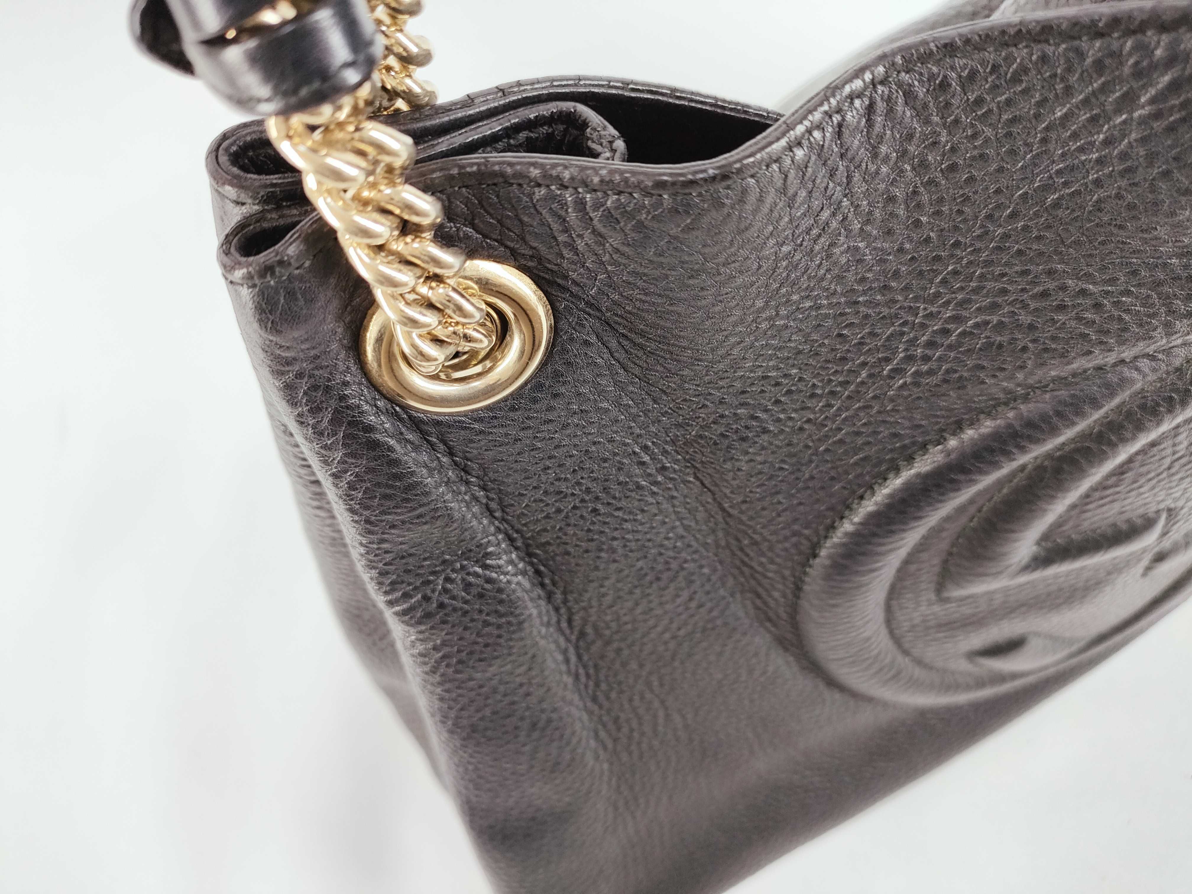 Soho Interlocking G Shoulder Bag — view 8