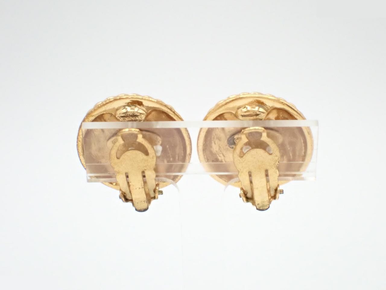 Coco Mark Gold Earrings 93P — view 2
