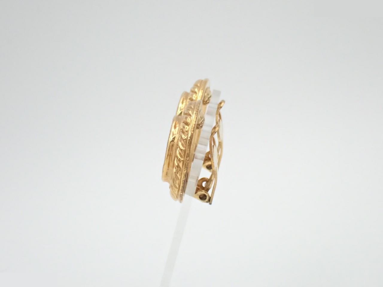 Coco Mark Gold Earrings 93P — view 3