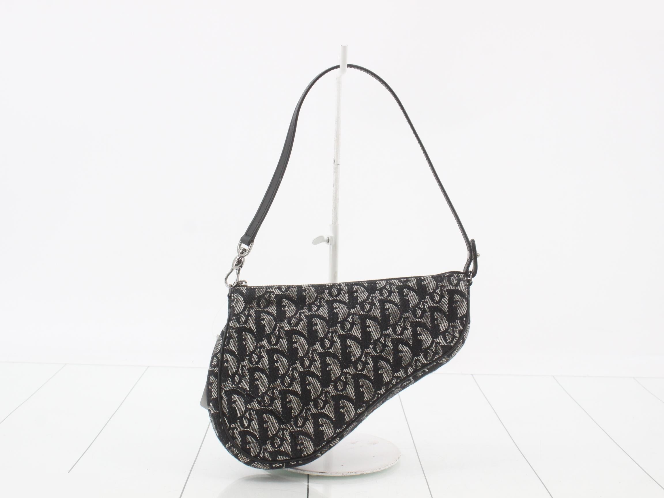 Trotter Saddle Bag Pouch, Black