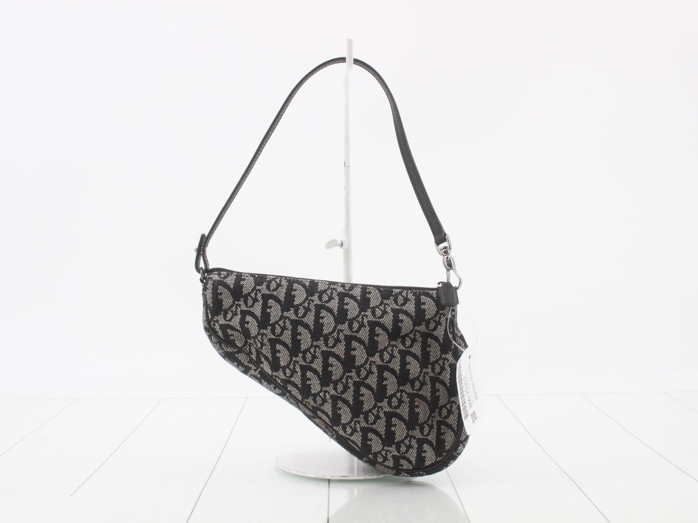 Trotter Saddle Bag Pouch, Black — view 2