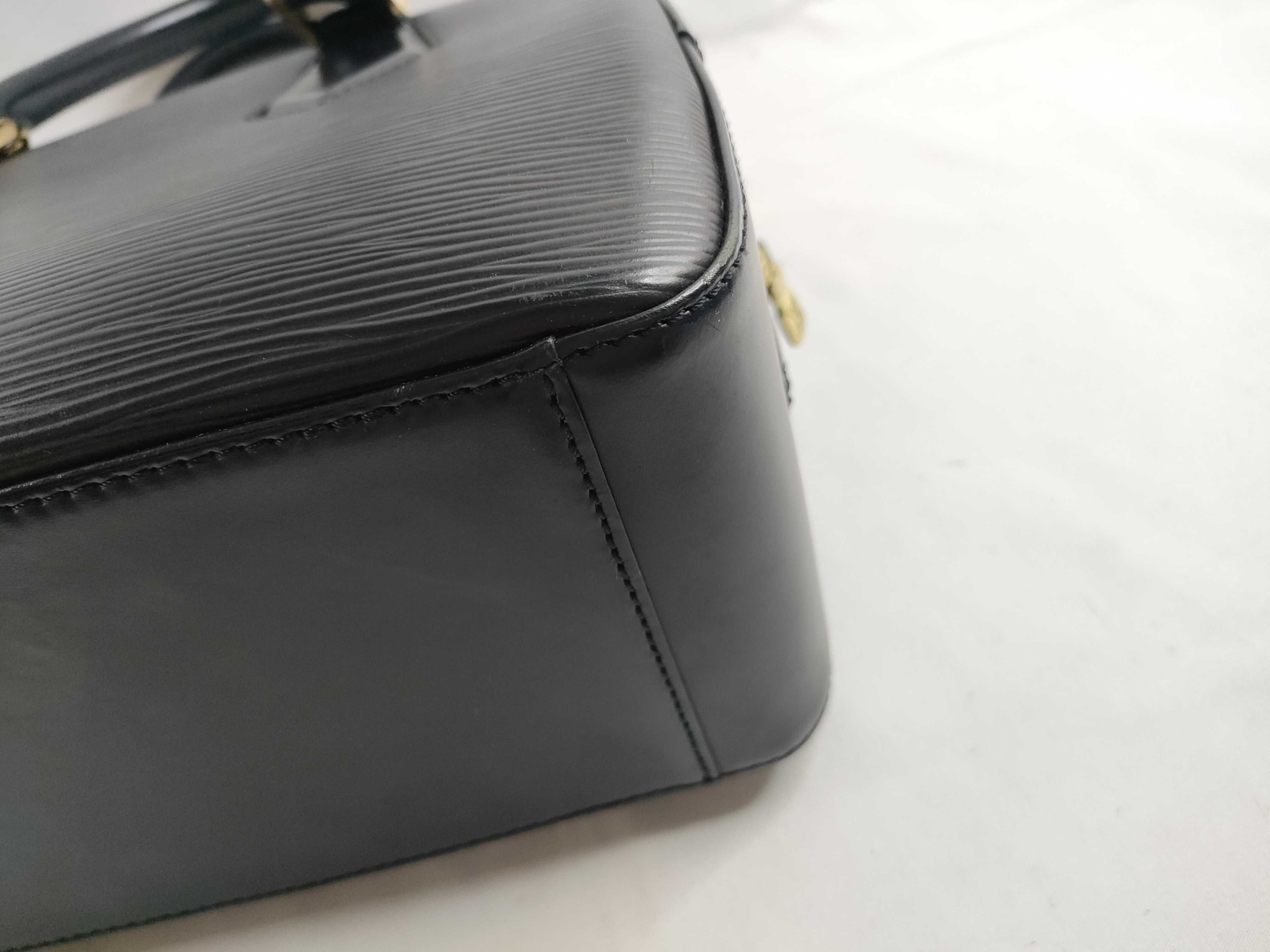 Epi Leather Handbag (Black Epi Leather) — view 5