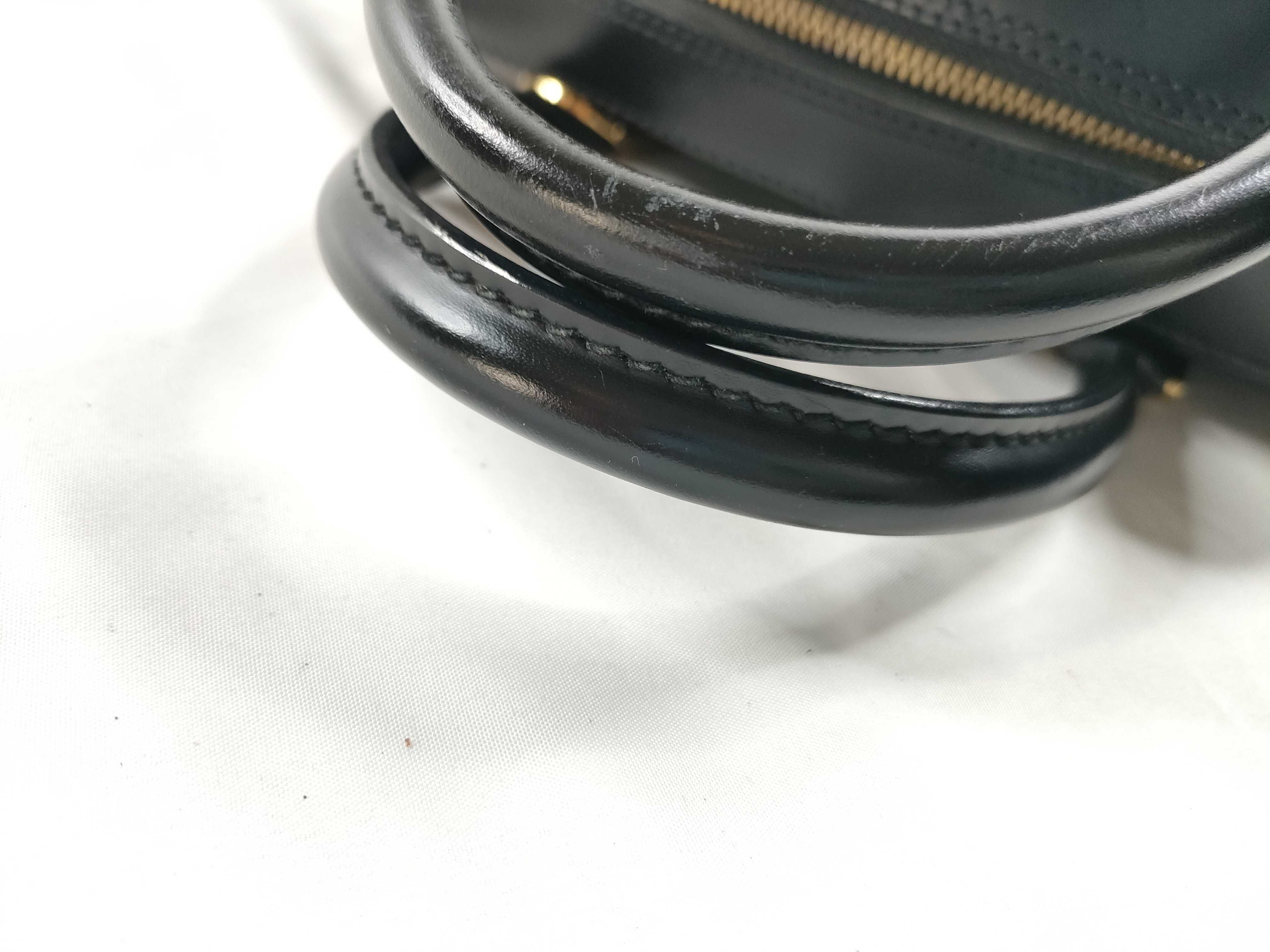 Epi Leather Handbag (Black Epi Leather) — view 7