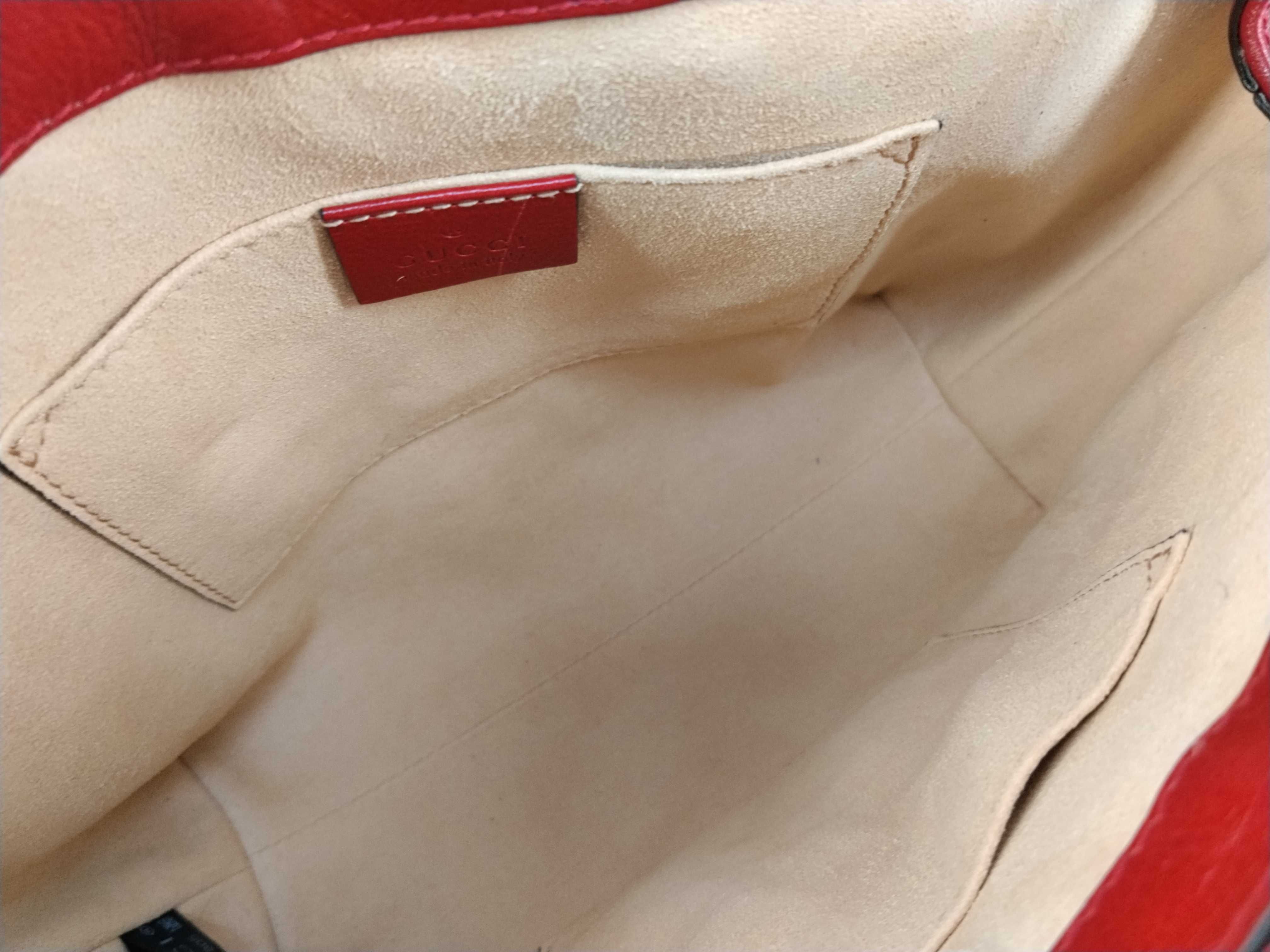 Ophidia Suede Leather Sherry Line 2-way Shoulder Bag/Handbag — view 11