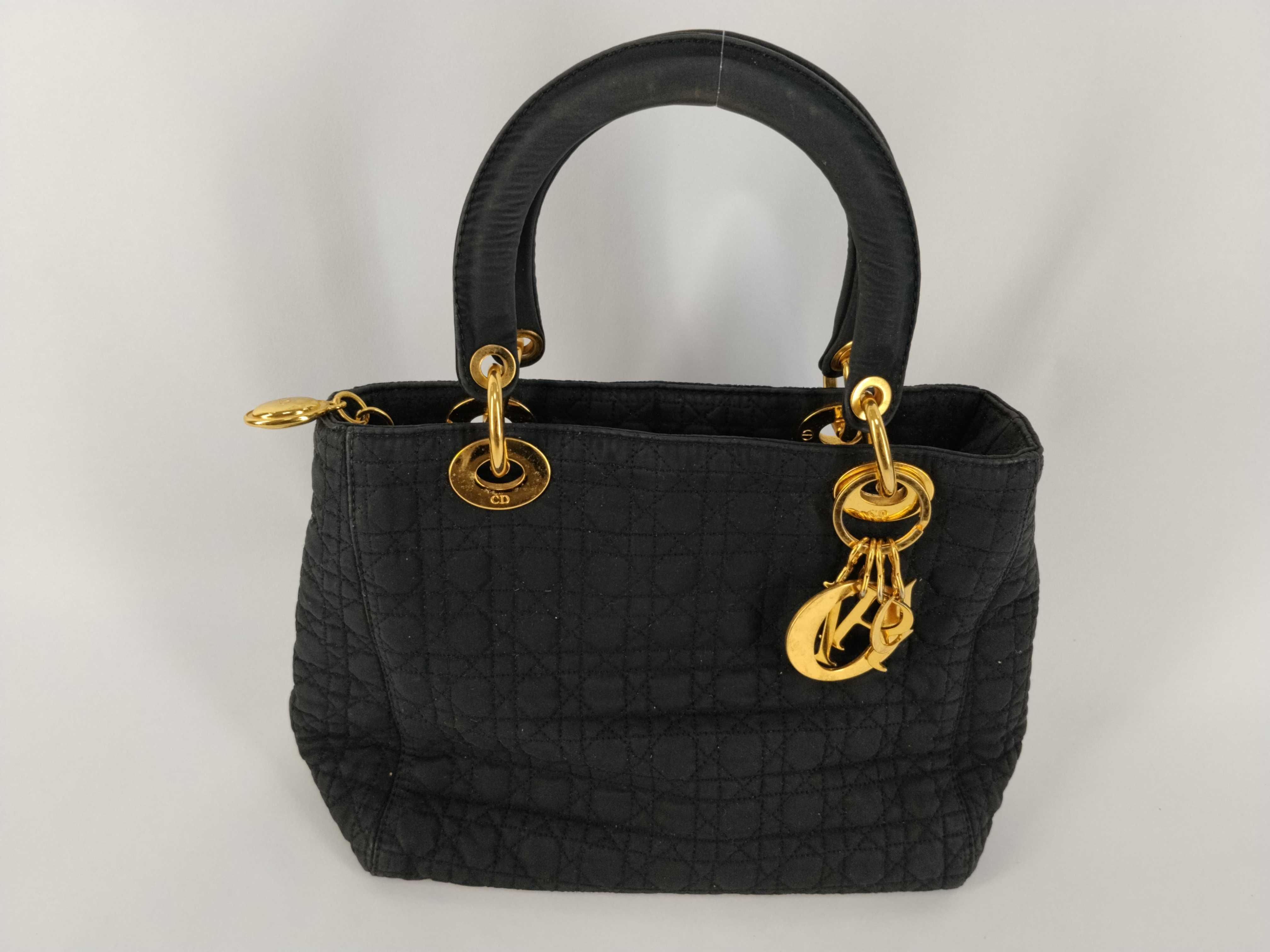 Lady Dior Christian handbag Lady black handbag