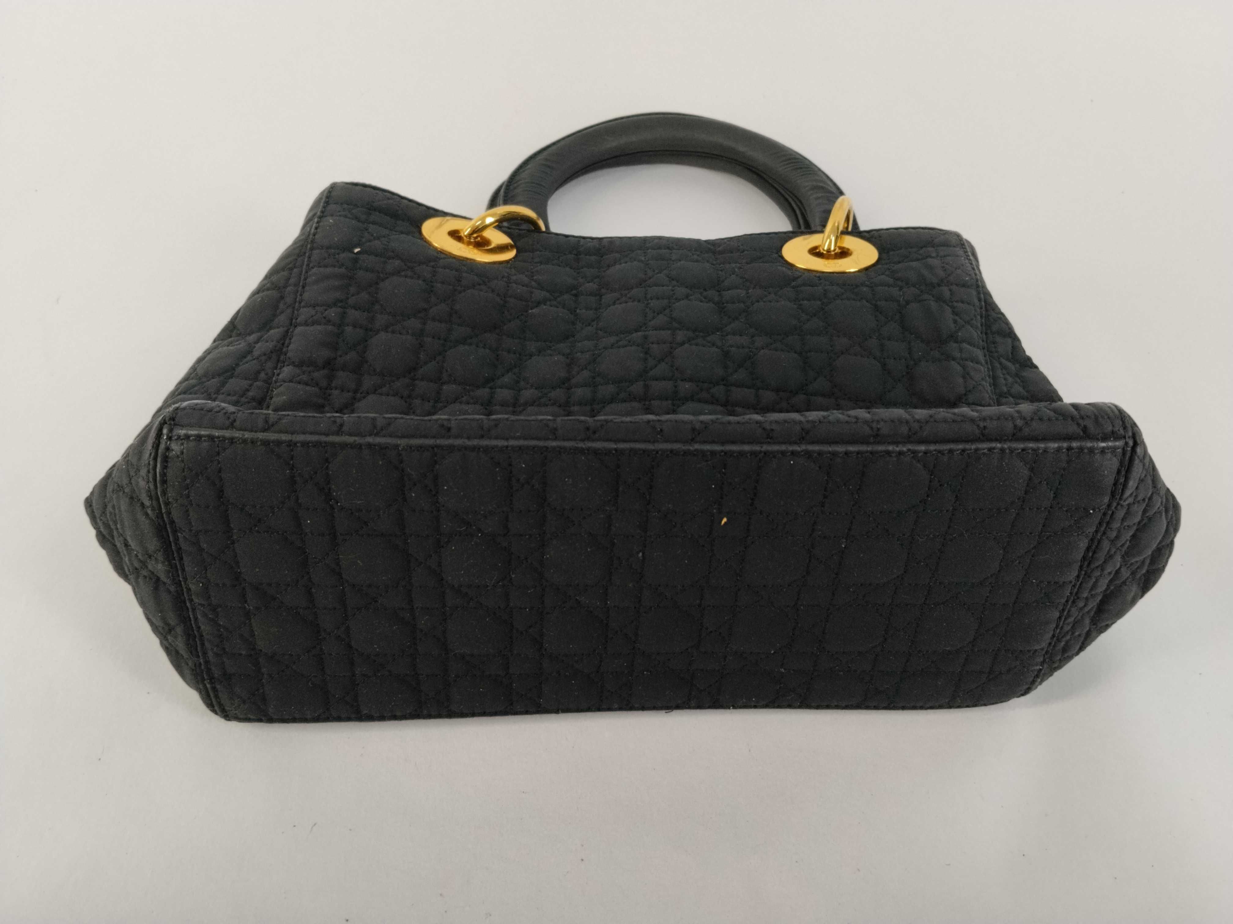 Lady Dior Christian handbag Lady black handbag — view 7