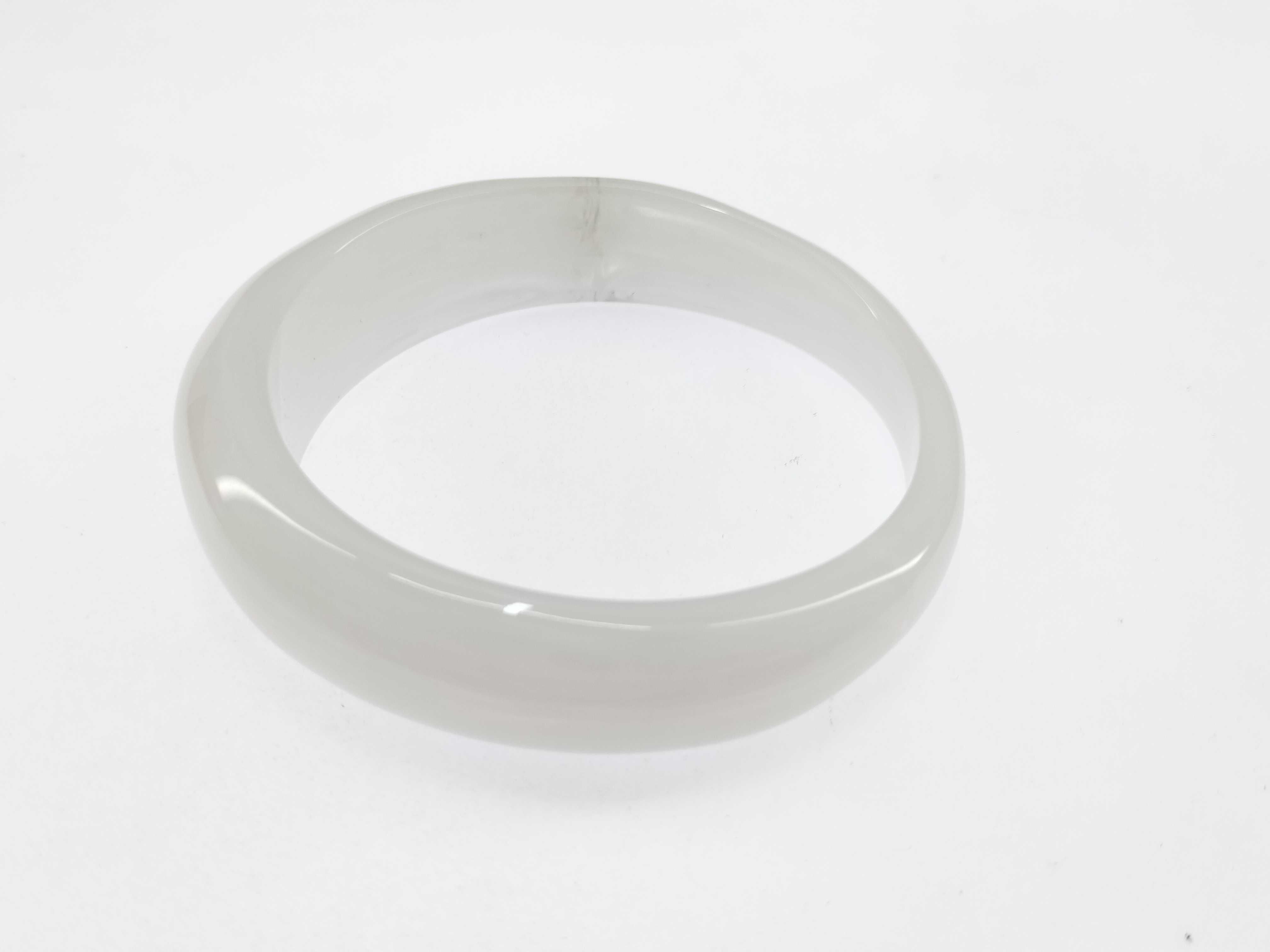 Triangle Tag Bangle Bracelet — view 3