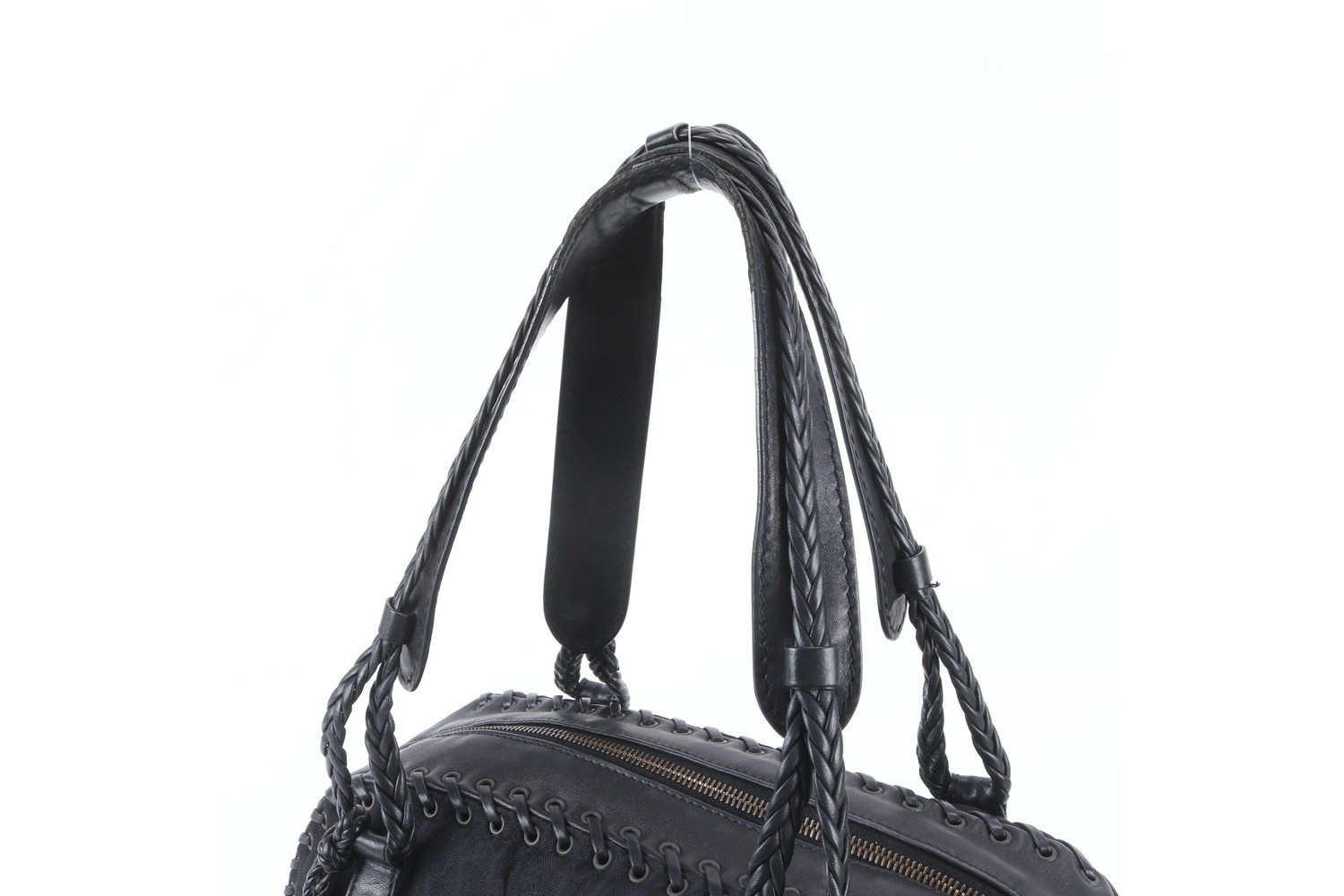 Trotter Leather Tote Bag (Shoulder Bag) — view 2
