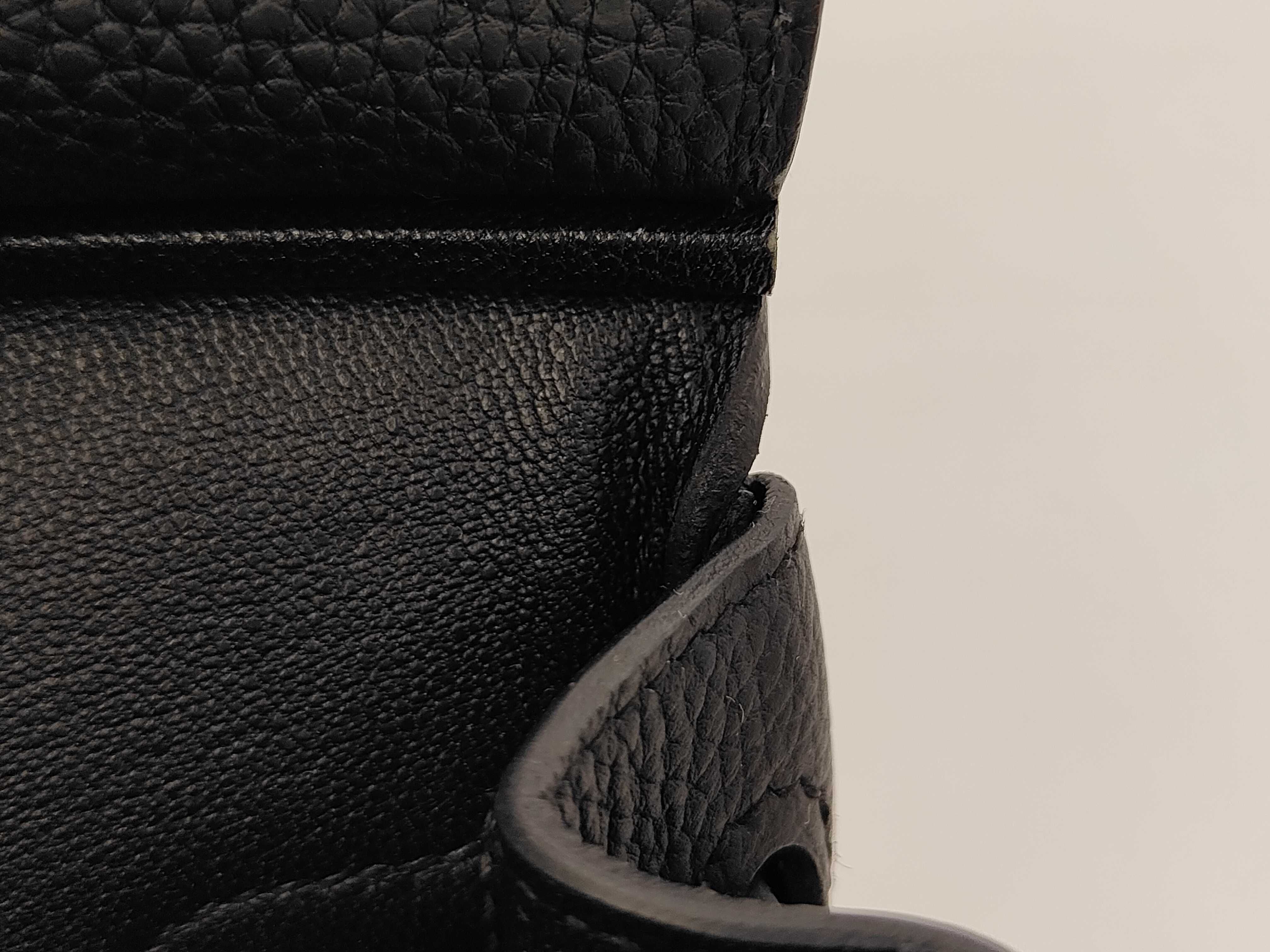 Birkin 25 Black Togo Leather, Gold Hardware, G Stamp Handbag — view 10