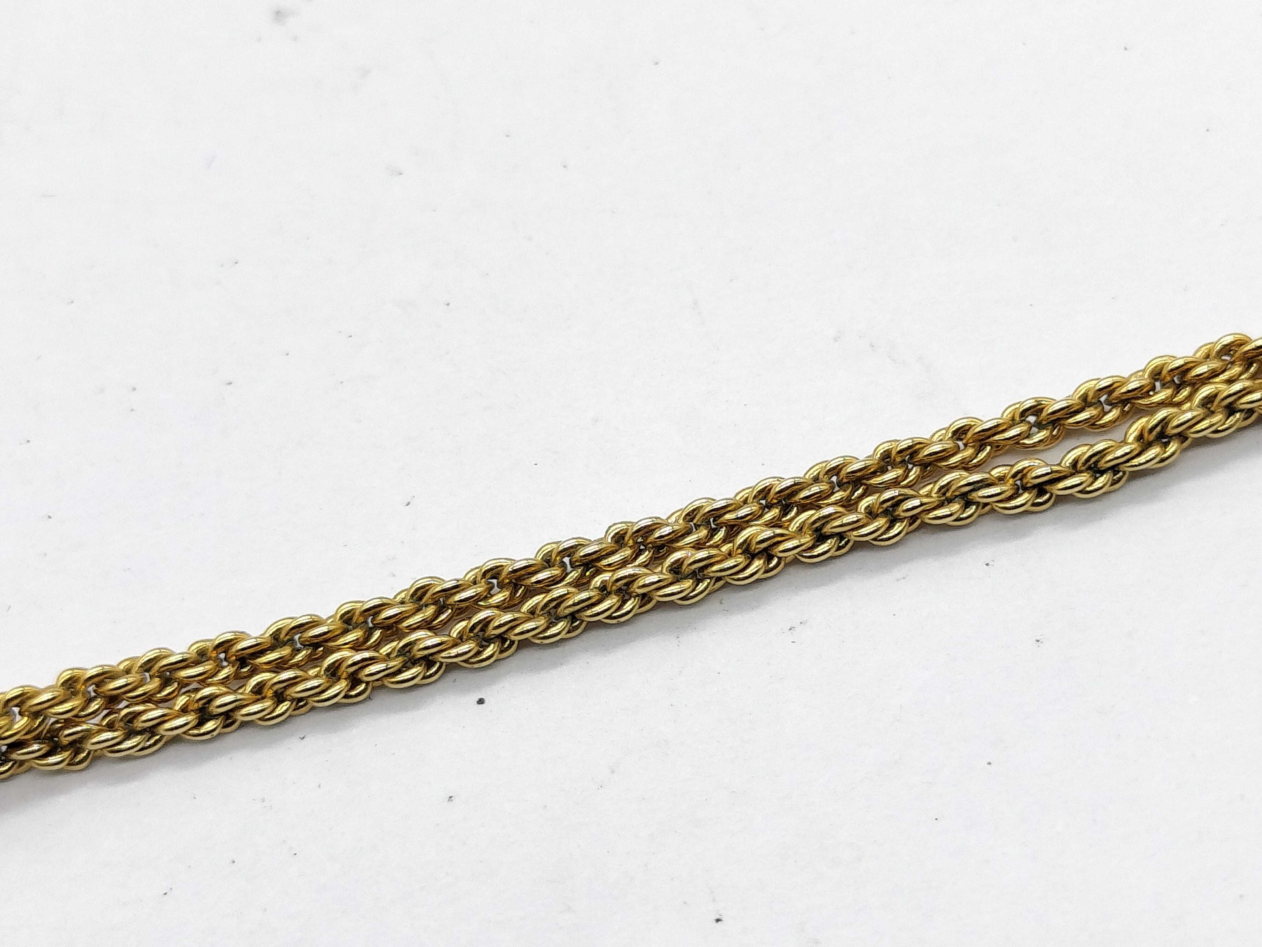 GD Necklace Rhinestone CD Necklace — view 6